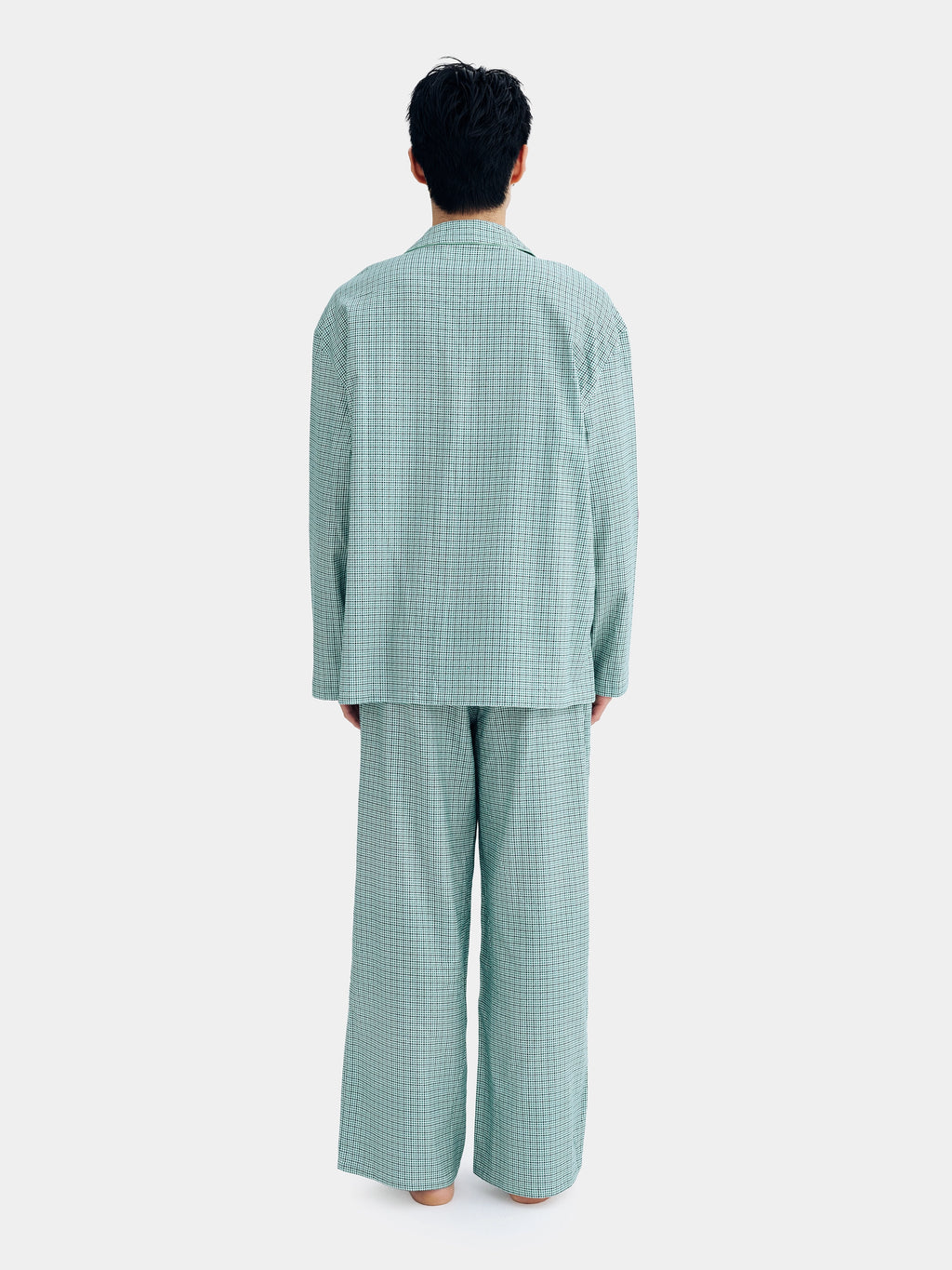PIN!POM! 磨毛棉居家服 長袖－森林格紋
