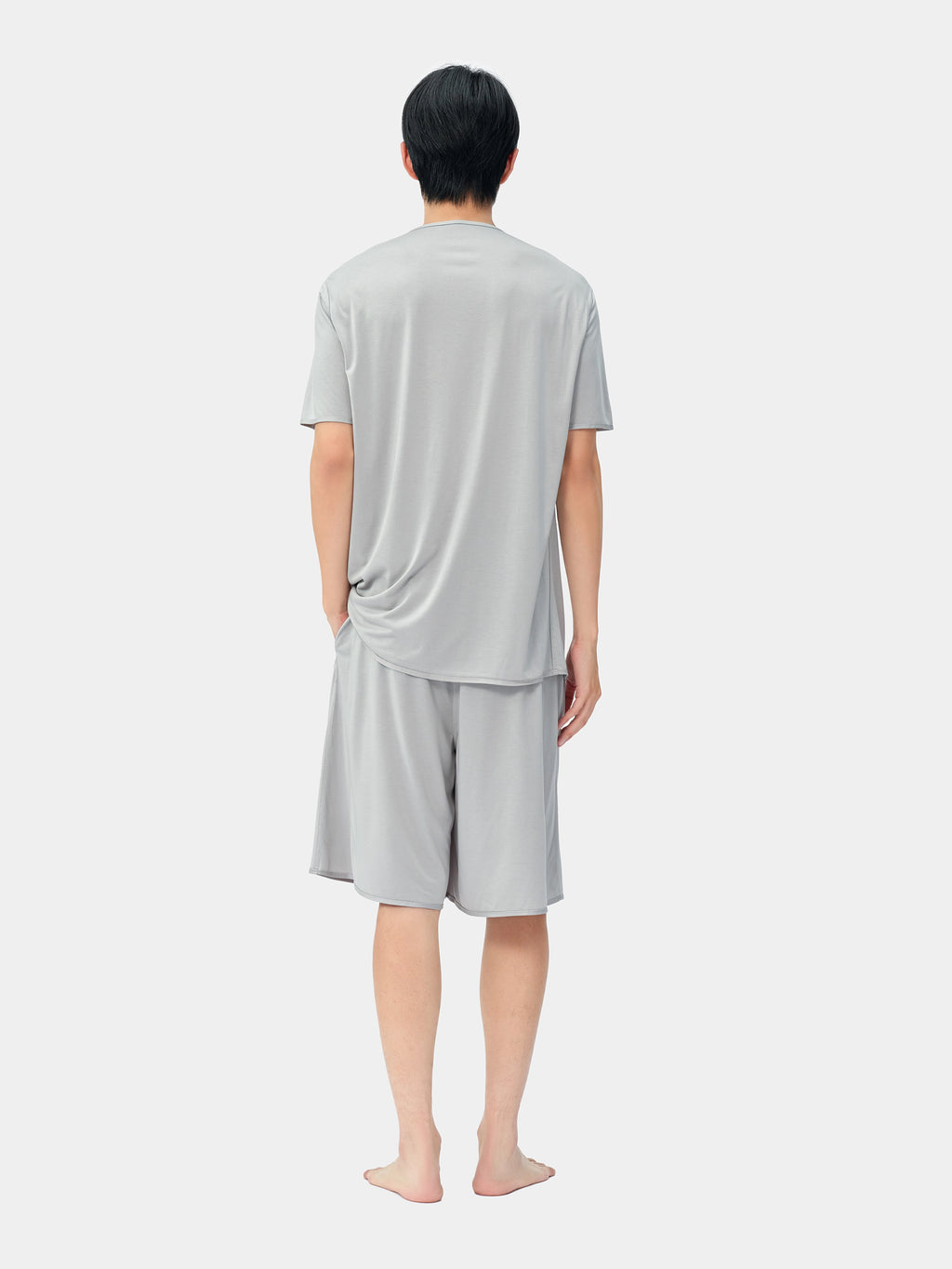tbh Wōdrobe PLA Skin-Friendly Sleepwear Set Short Sleeve – Grey