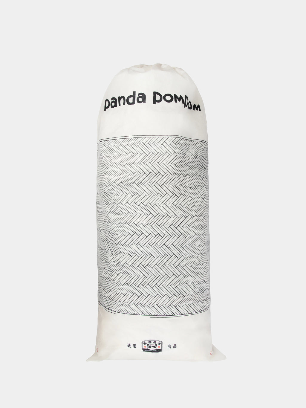 "panda pompom" ผ้าห่มผ้าสักหลาด / เบาะรองนั่ง 2-in-1 – ฮักฮัก