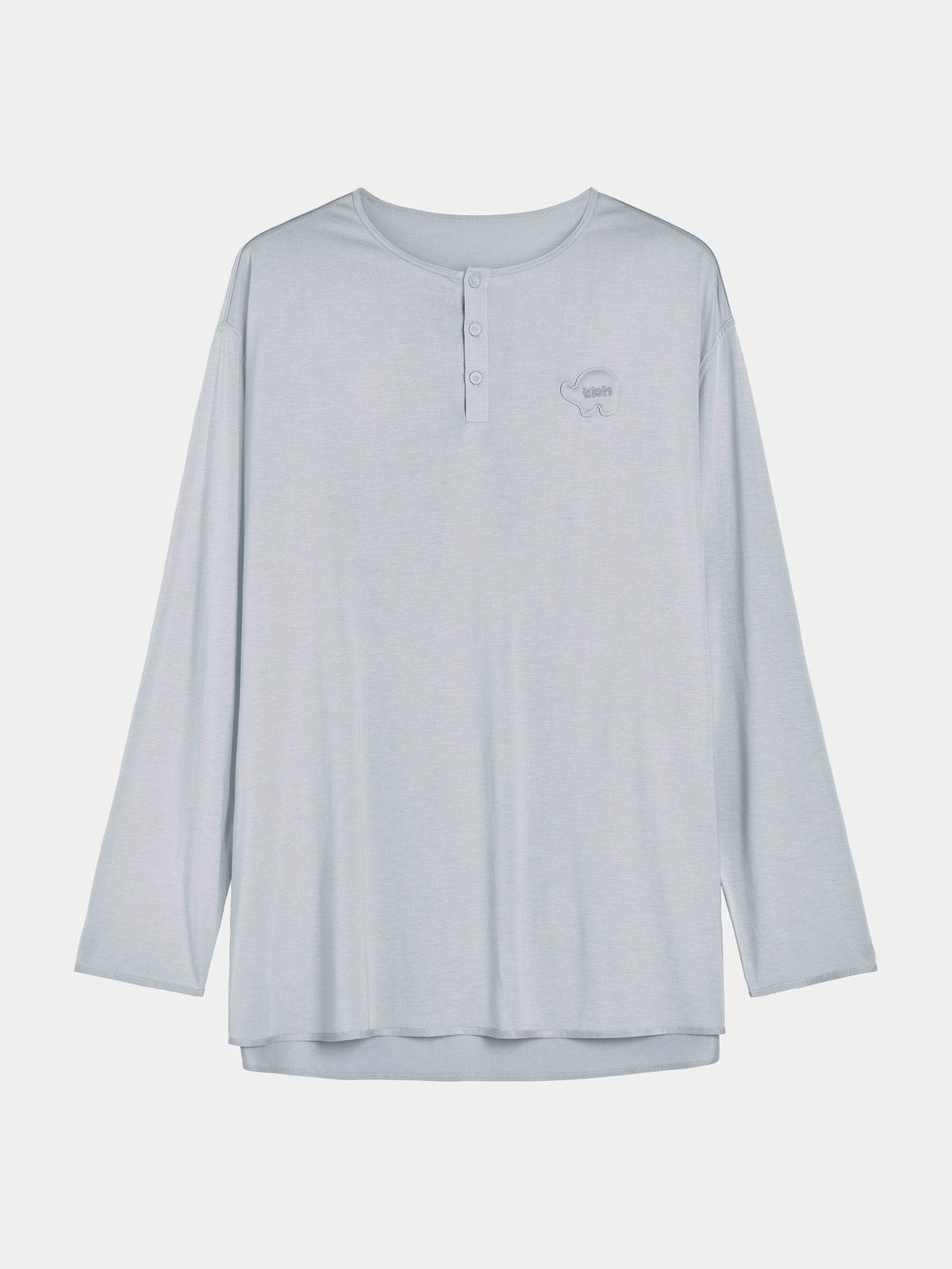 tbh Wōdrobe PLA Skin-Friendly Sleepwear Set Long Sleeve – Grey