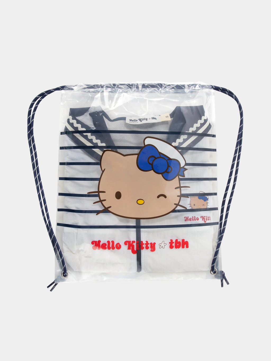 "Hello Kitty" Sailor Collar Outdoor Sun Protection Jacket