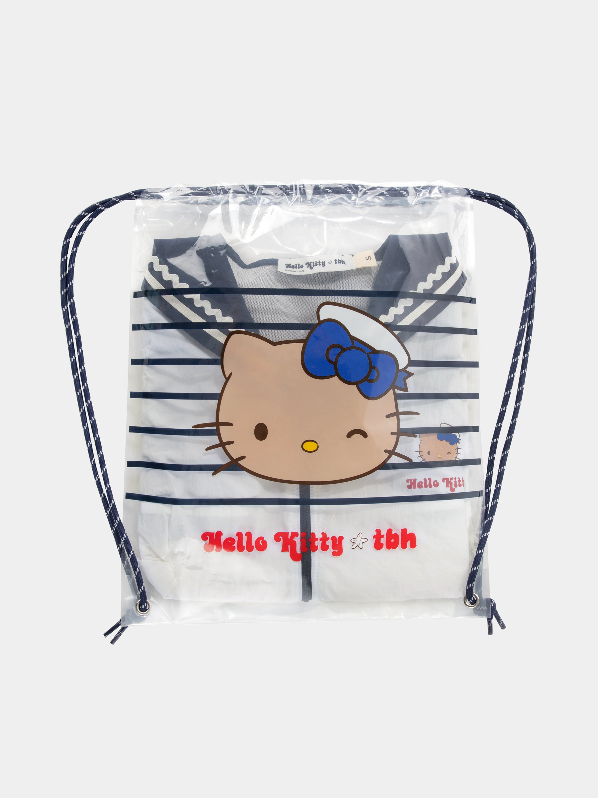 "Hello Kitty" Sailor Collar Outdoor Sun Protection Jacket