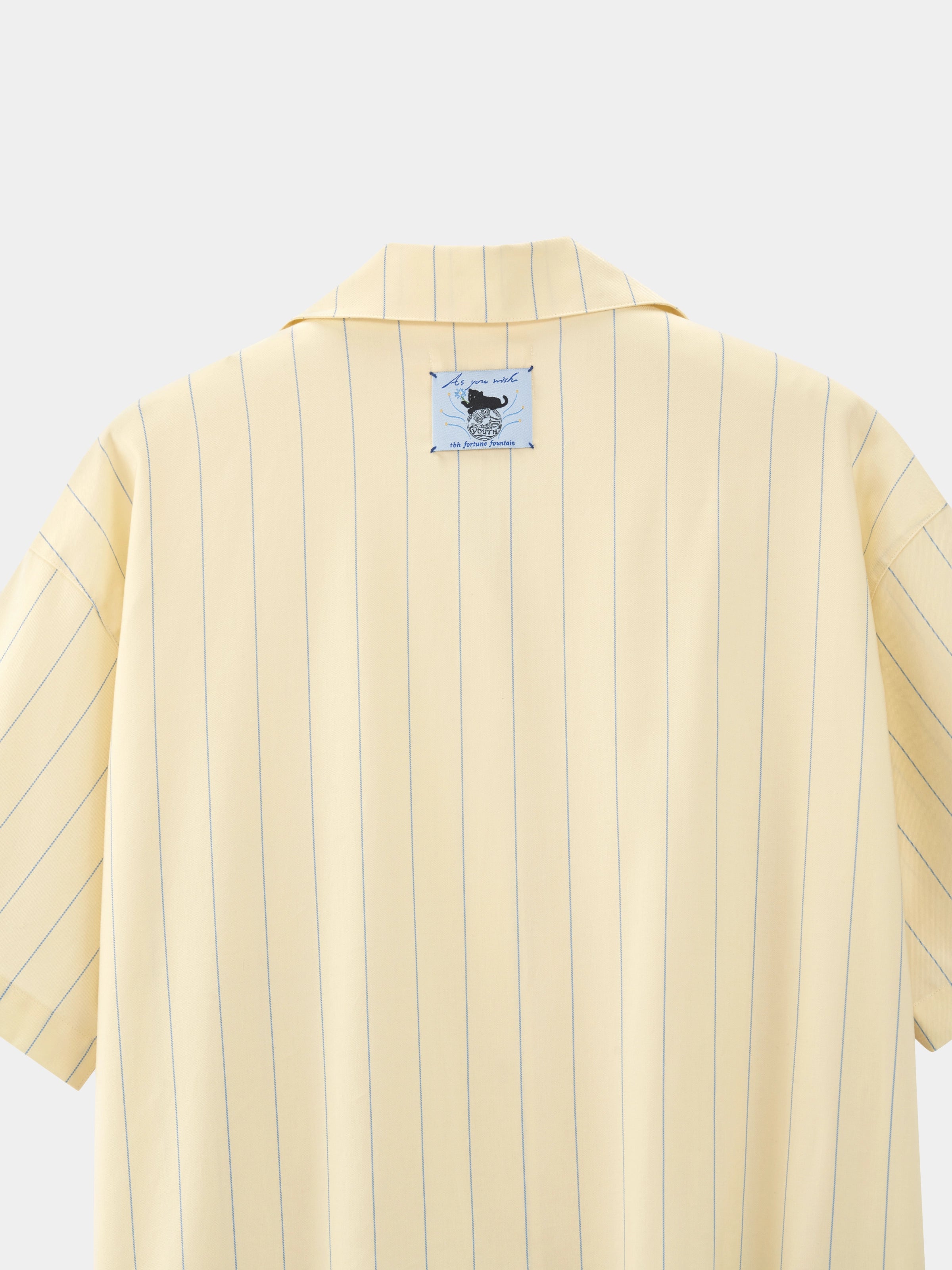 “Urban Jungle” Tencel Cotton Blend Short Sleeve And Pants Loungewear Set Dandelion Yellow