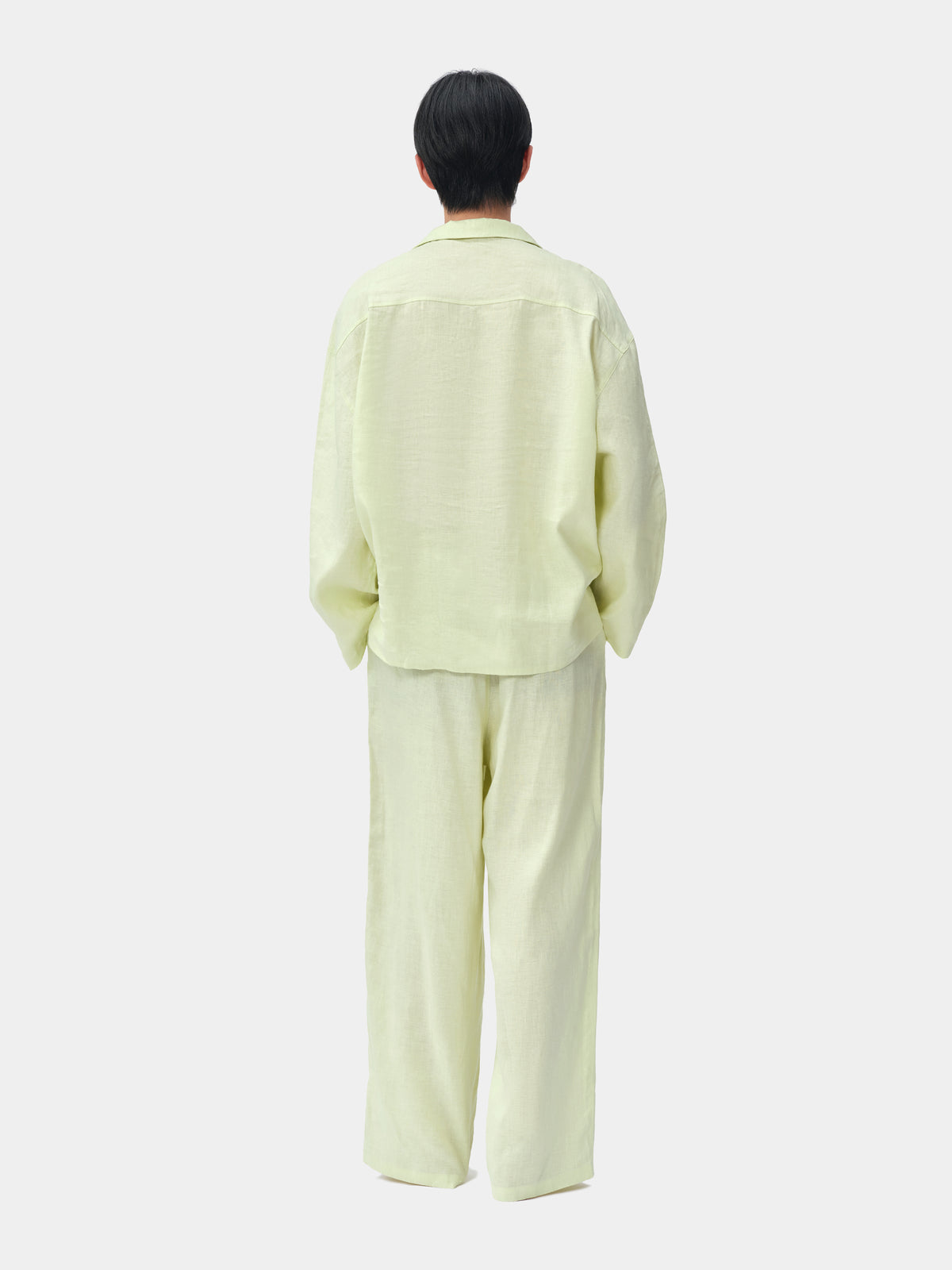 tbh Wōdrobe Hemp Loungewear Set Long Sleeve – Melon Green