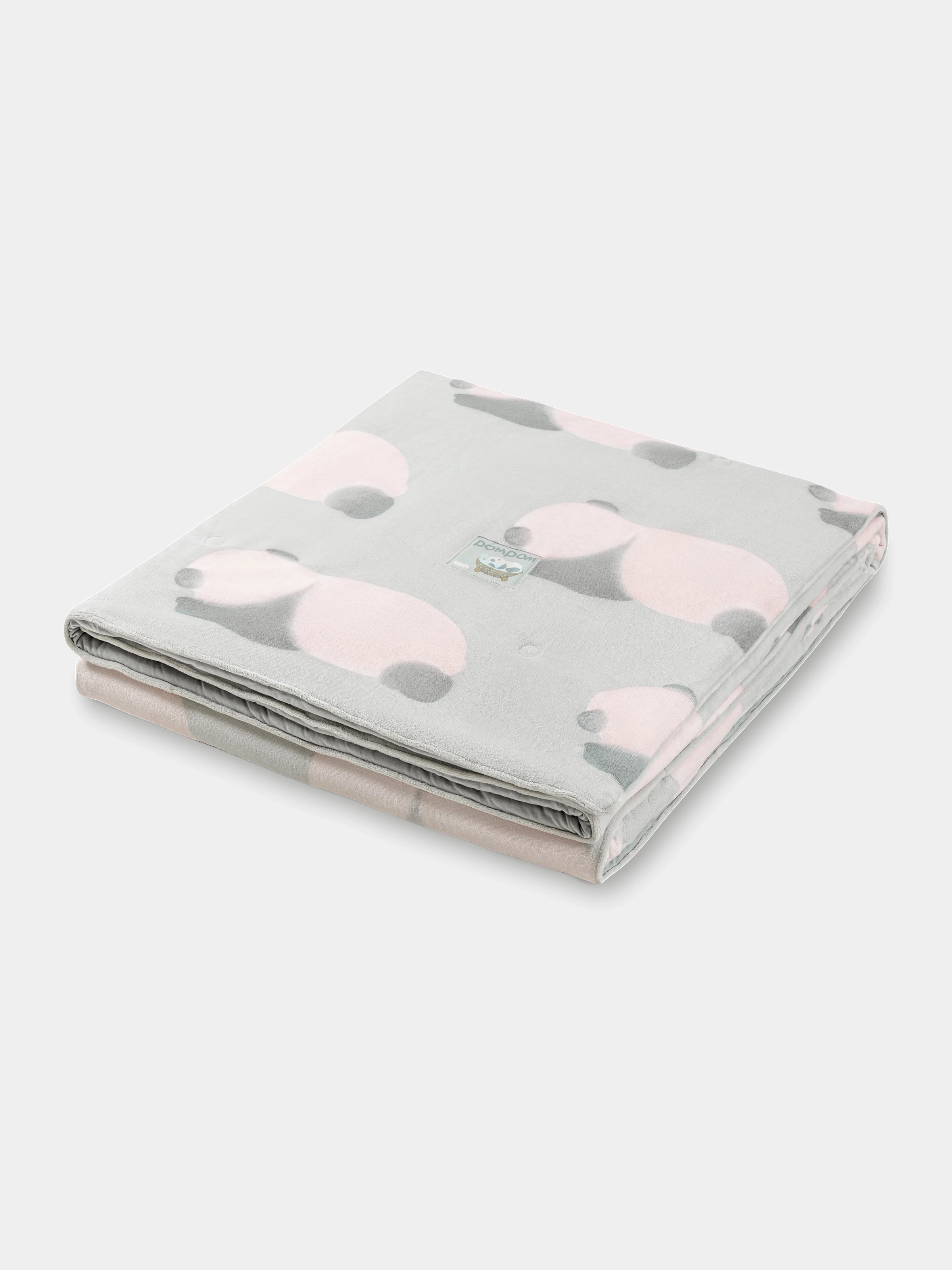 "Panda PomPom" Micro Flannel Comforter SleepyPOM