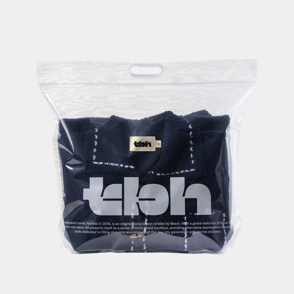 "Urban Jungle" Havey Knit Loungewear Set Night Blue