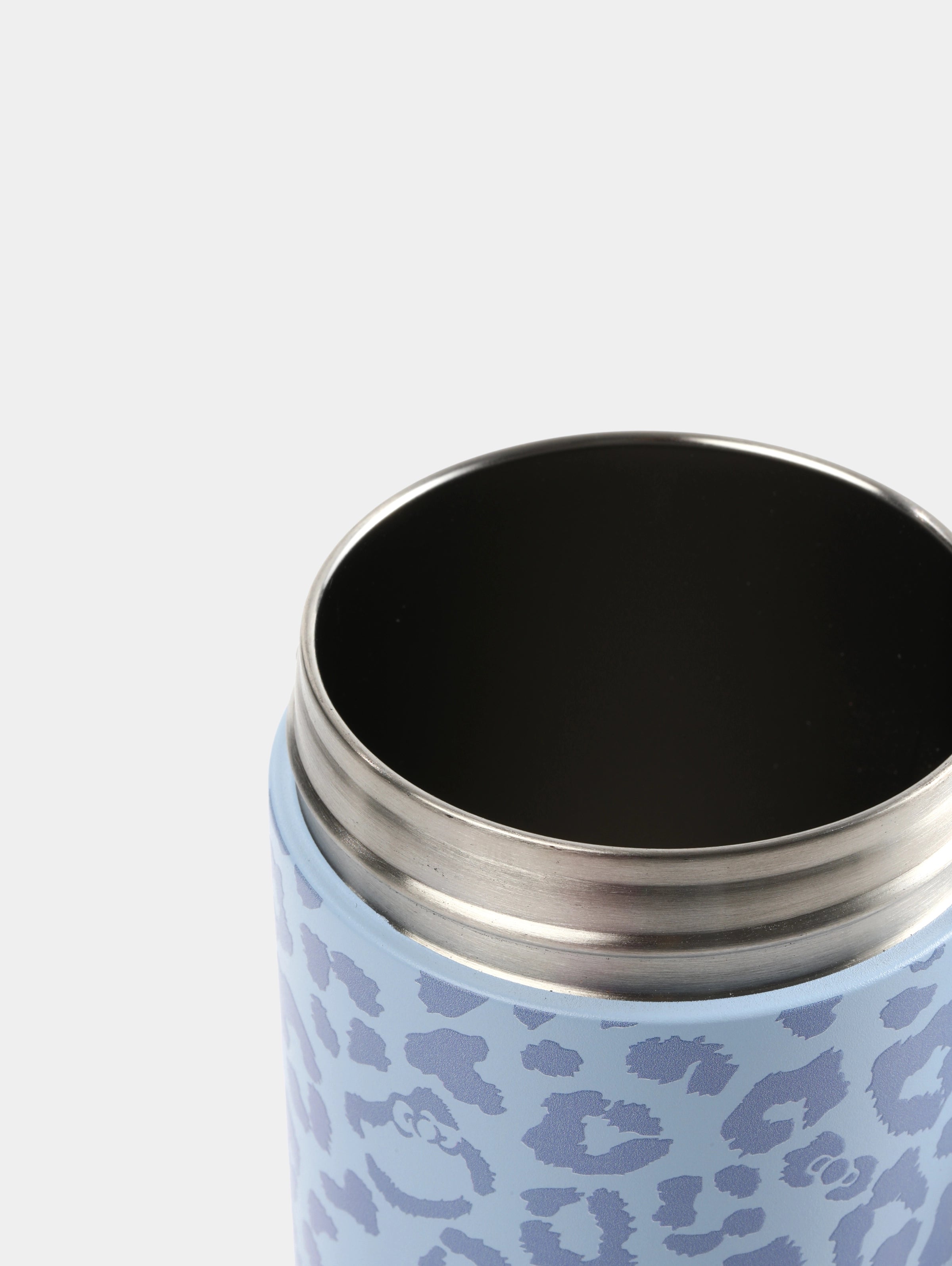 "Hello Kitty" Sun-Kissed Stainless Steel Insulated Tumbler (With Mini Bag) – Denim Leopard