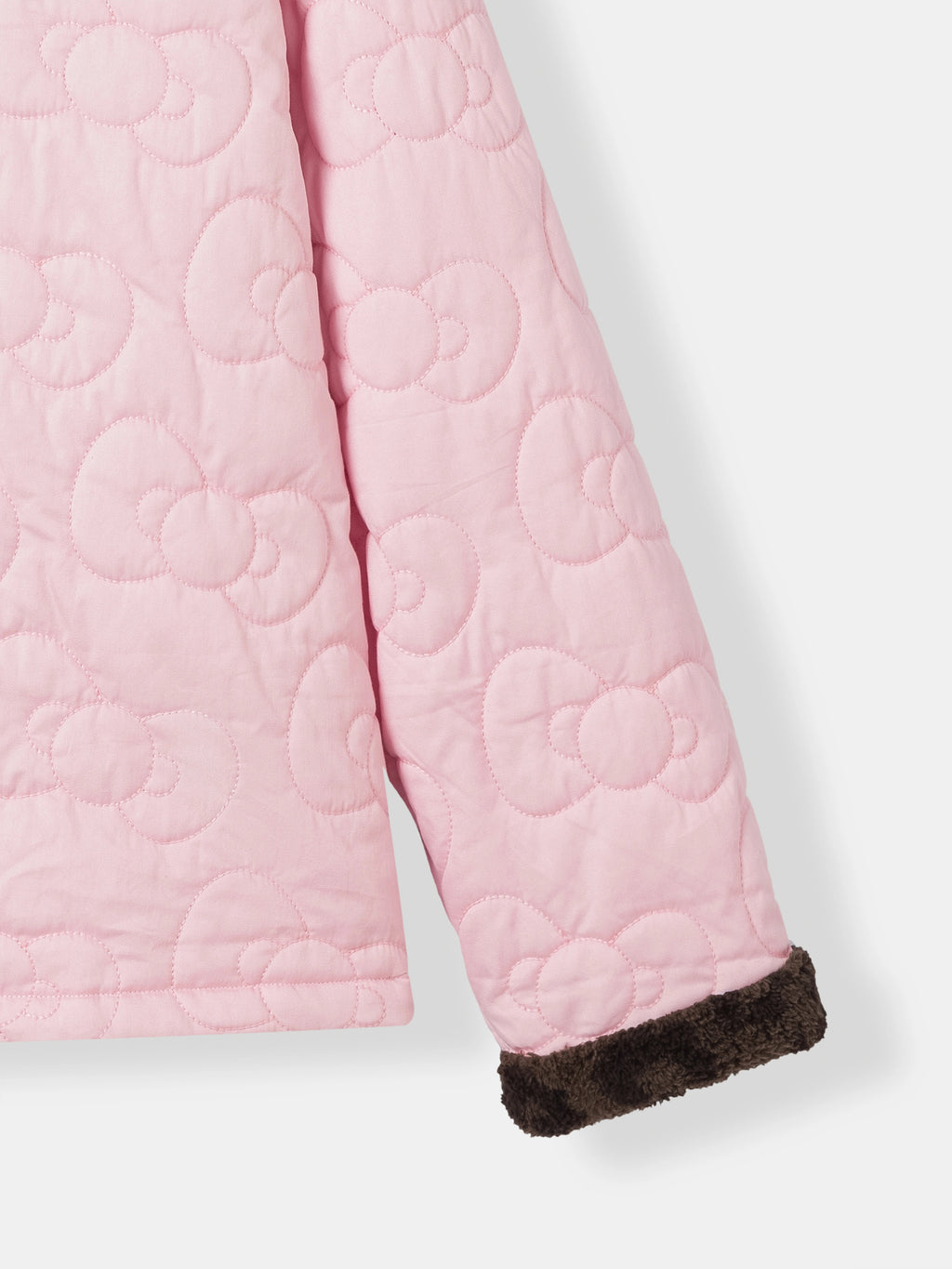 "Hello Kitty" Quilted Loungewear – Choco Pink