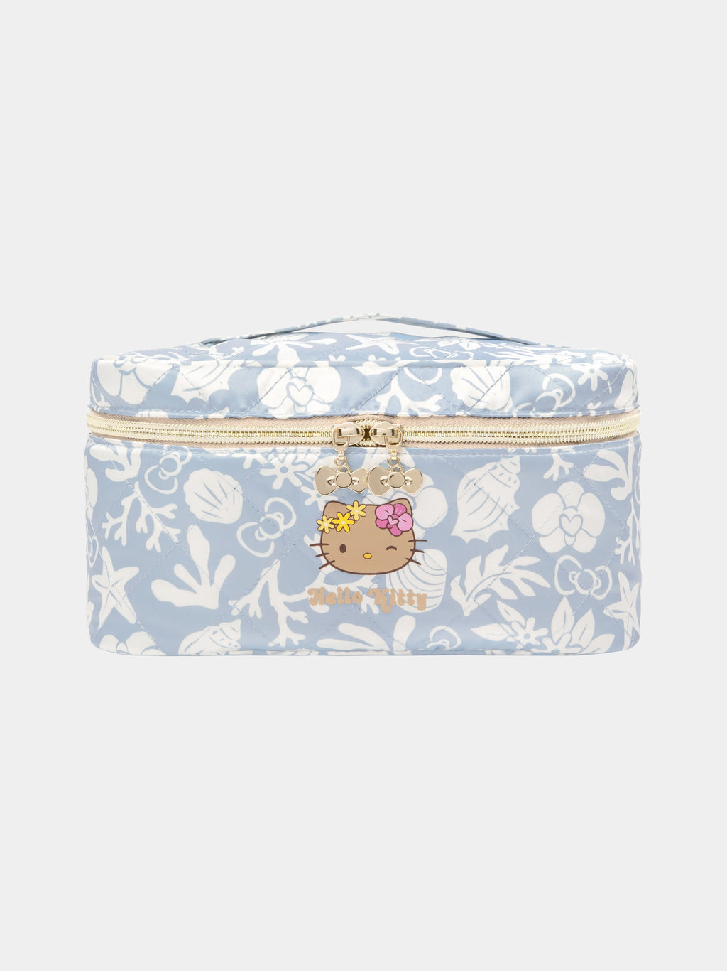 "Hello Kitty" Cosmetic Bag – Breezy Blue – Medium