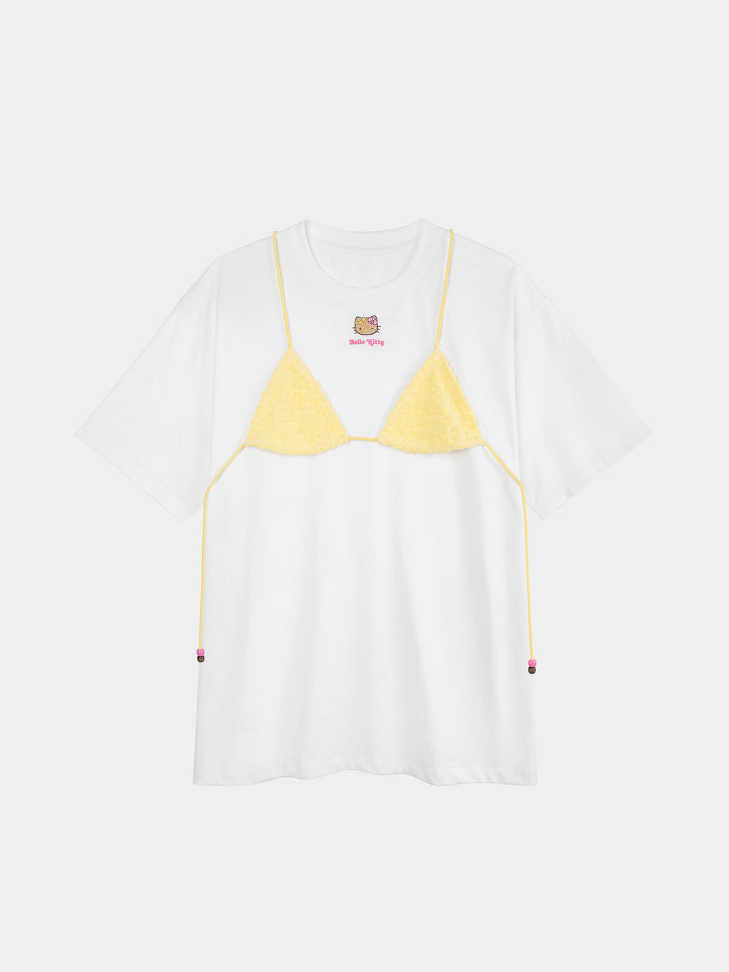 "Hello Kitty" Bikini Print T-Shirt – Sunbeam Leopard