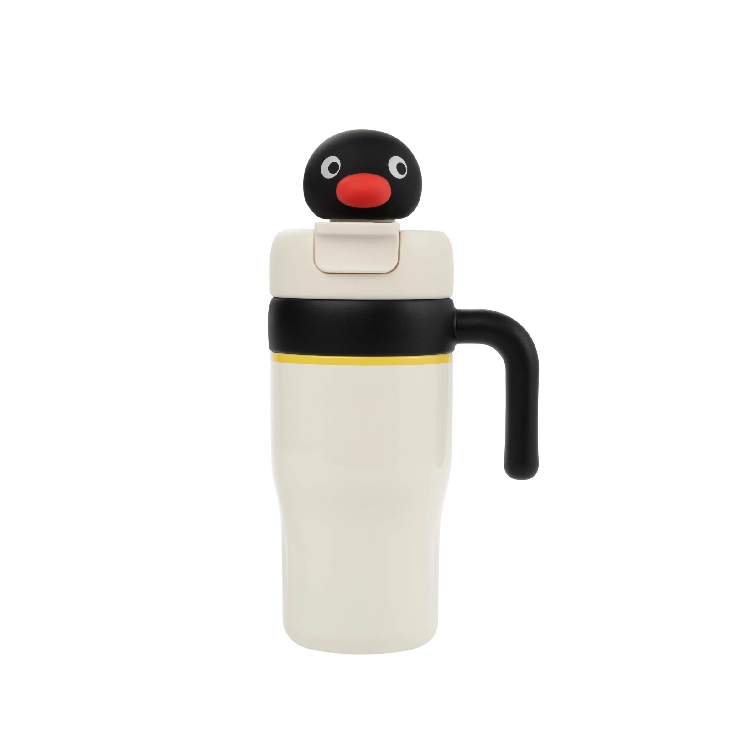 “Pingu” stainless steel straw tumbler