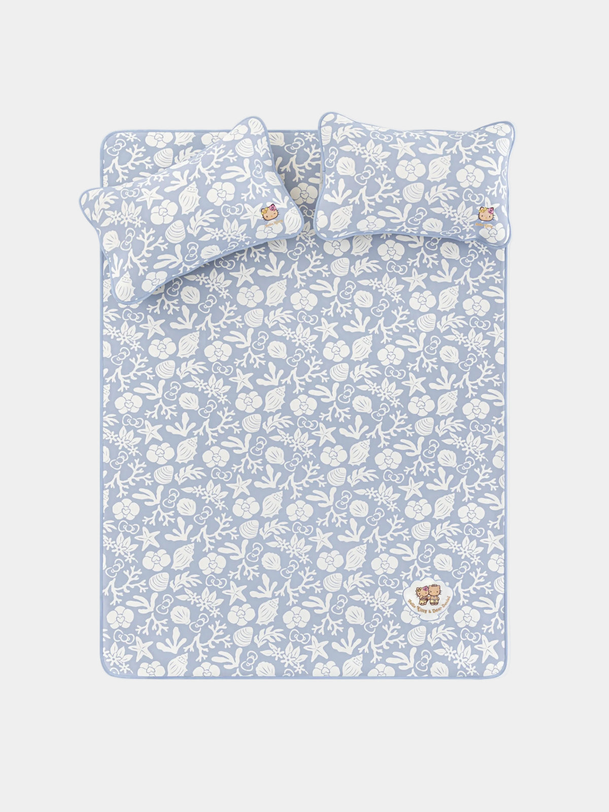 "Hello Kitty" Cooling Bed Mat Set – Breezy Blue