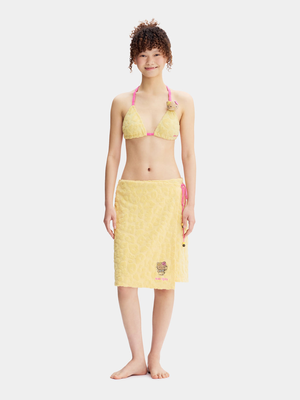 "Hello Kitty" Terry Wrap Skirt – Sunbeam Leopard