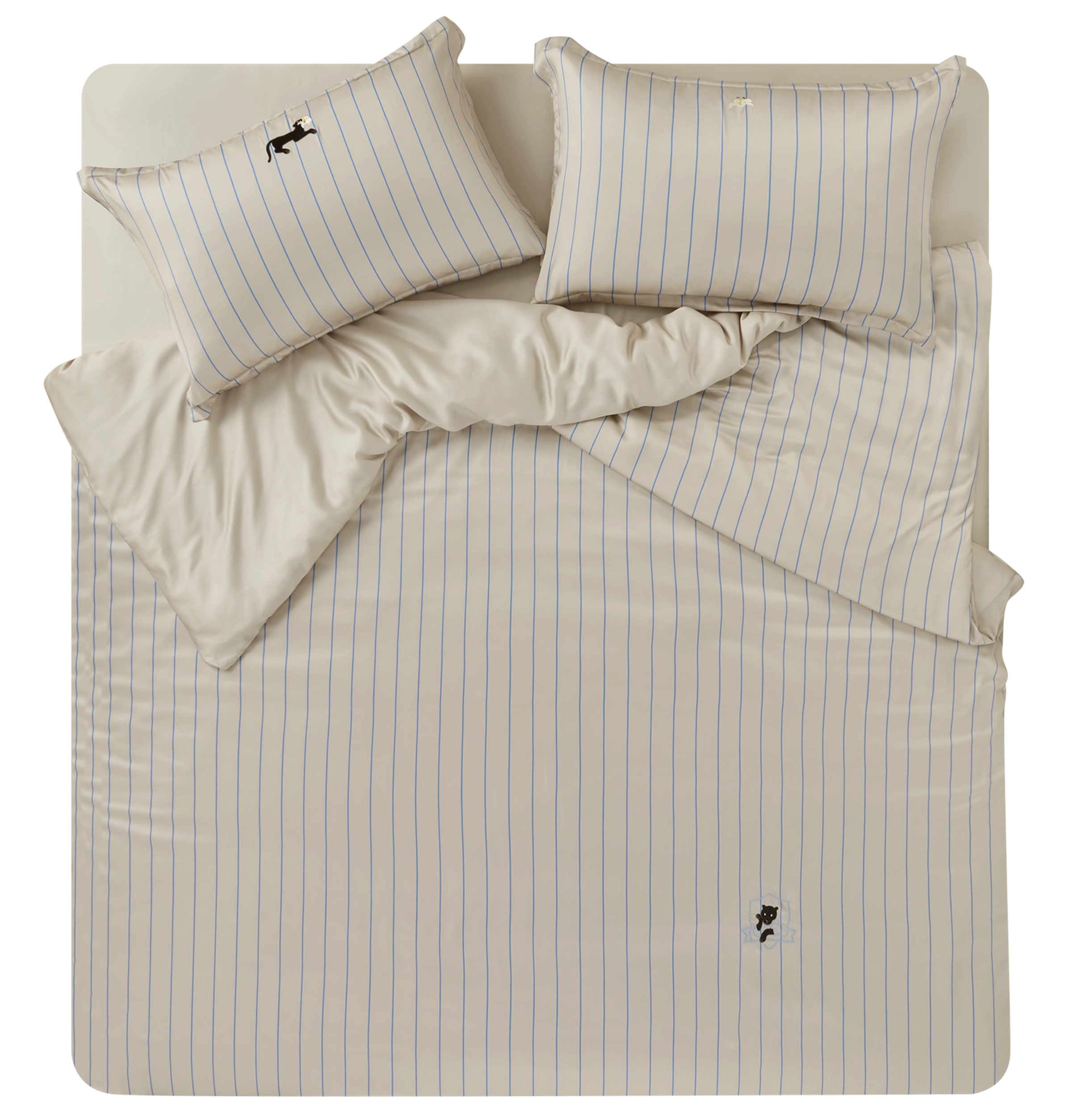 "Urban Junglee" Black panther Tencel bedding set