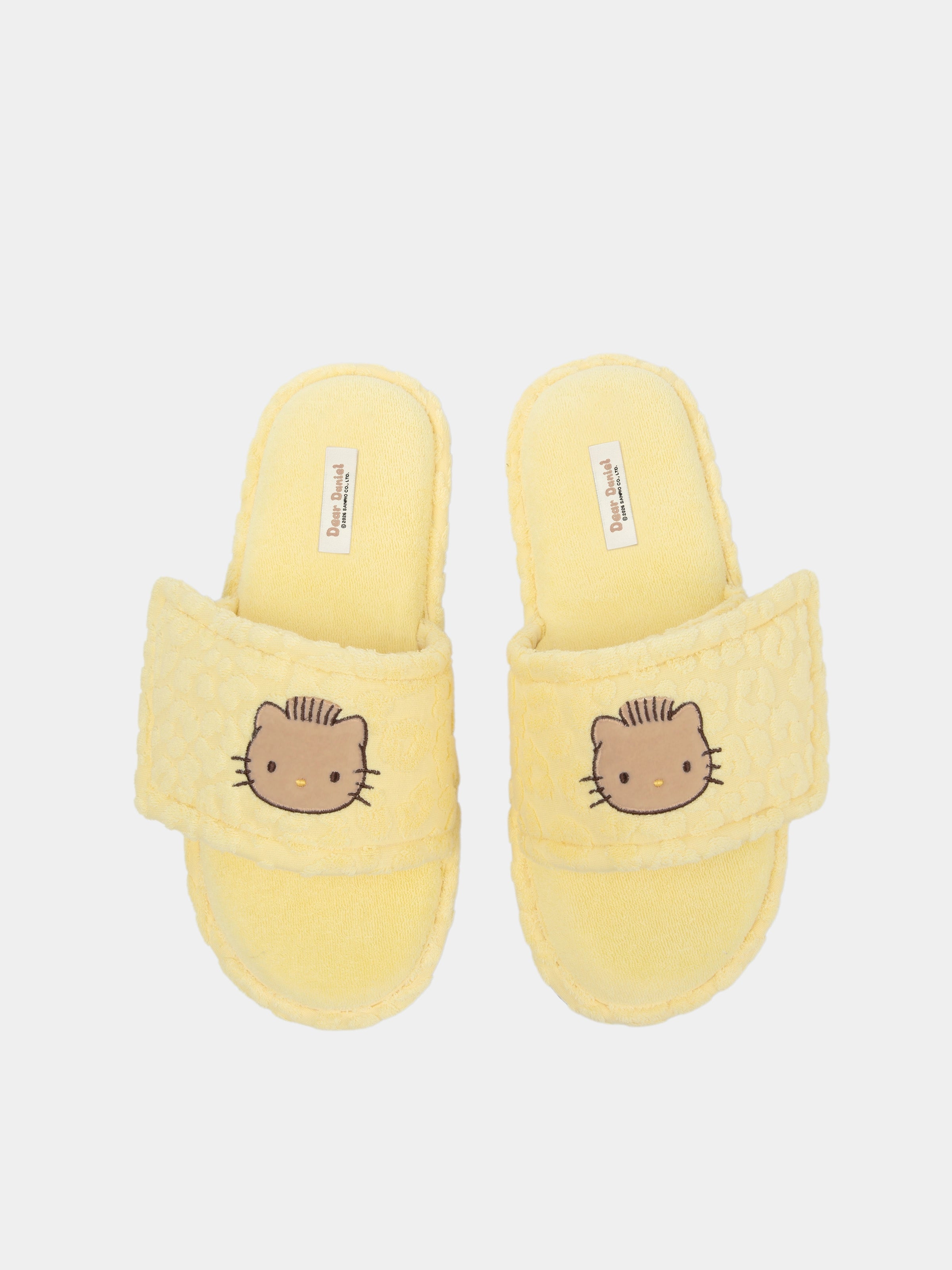"Dear Daniel" Adjustable Terry Slippers – Sunbeam Leopard