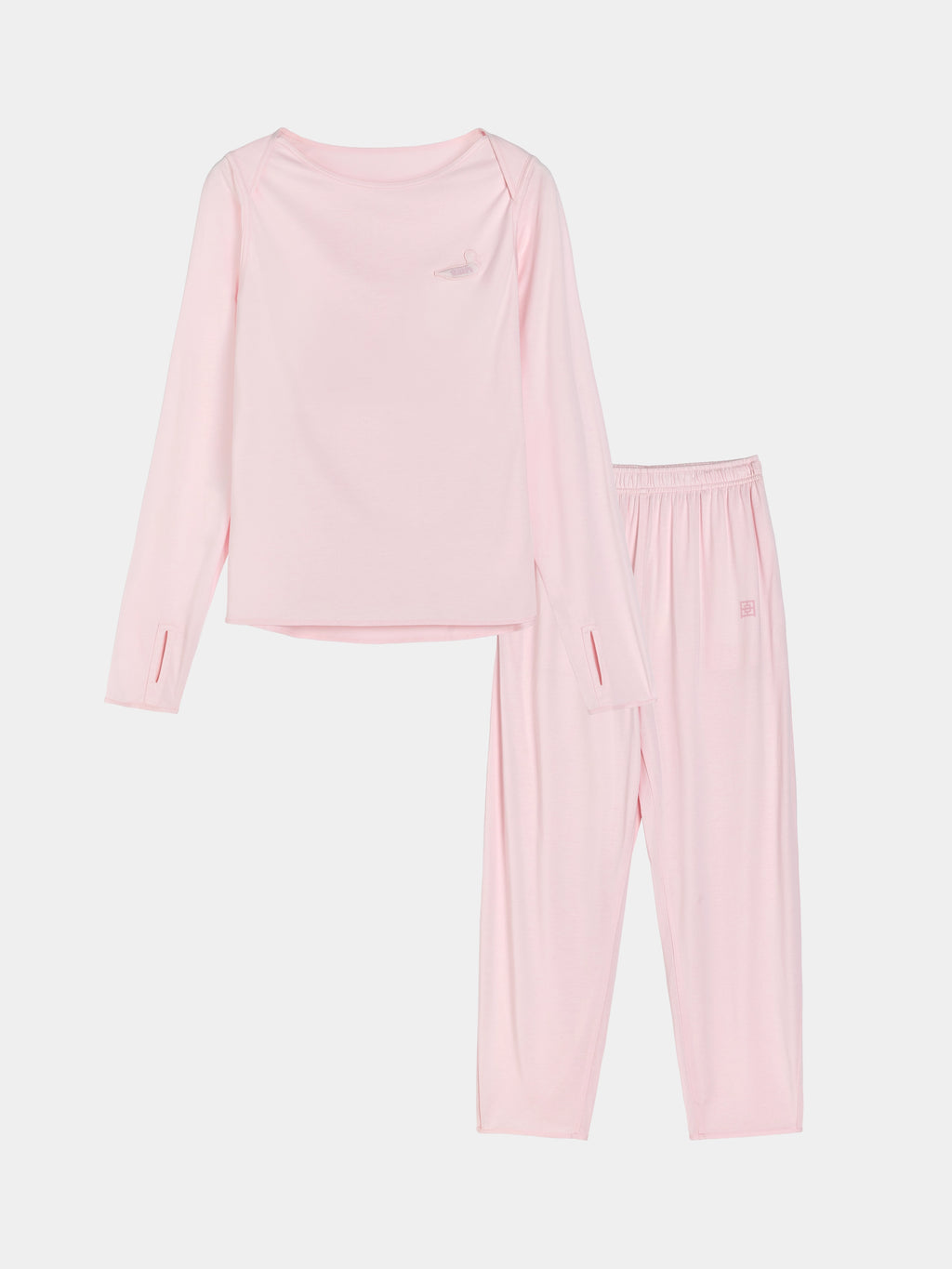 tbh Wōdrobe PLA Skin-Friendly Sleepwear Set Long Sleeve – Petal