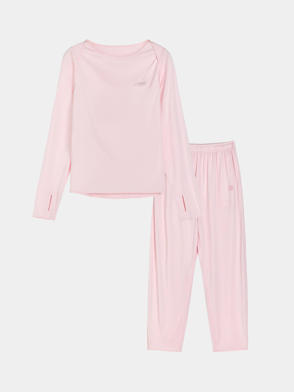 tbh Wōdrobe PLA Skin-Friendly Sleepwear Set Long Sleeve – Petal