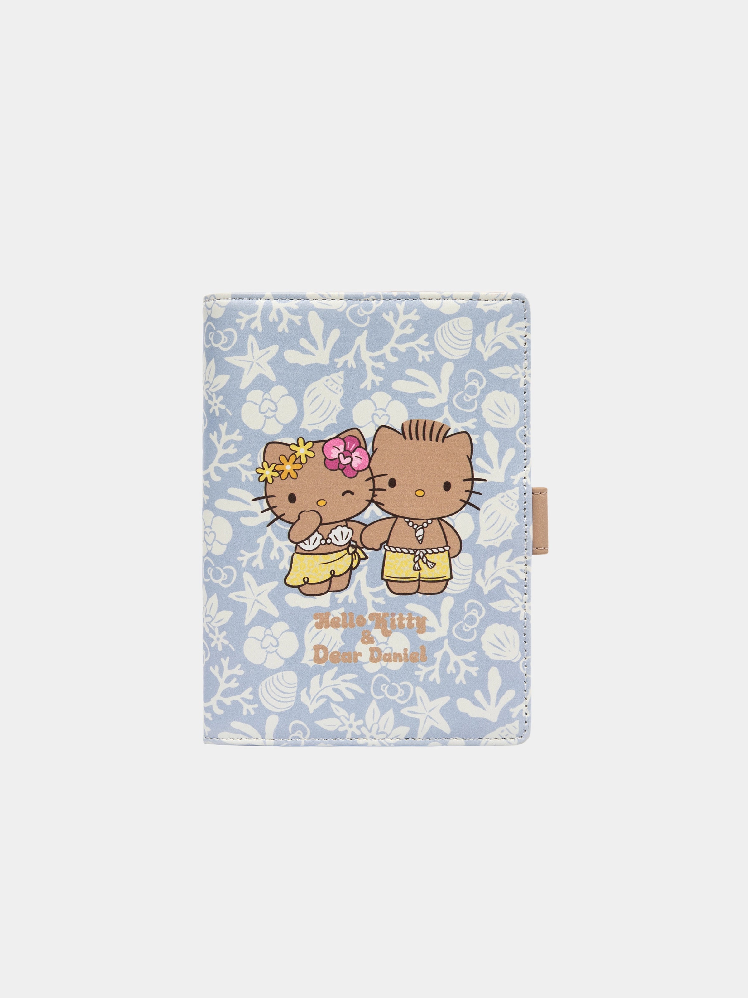 "Hello Kitty & Dear Daniel" Passport Holder – Breezy Blue