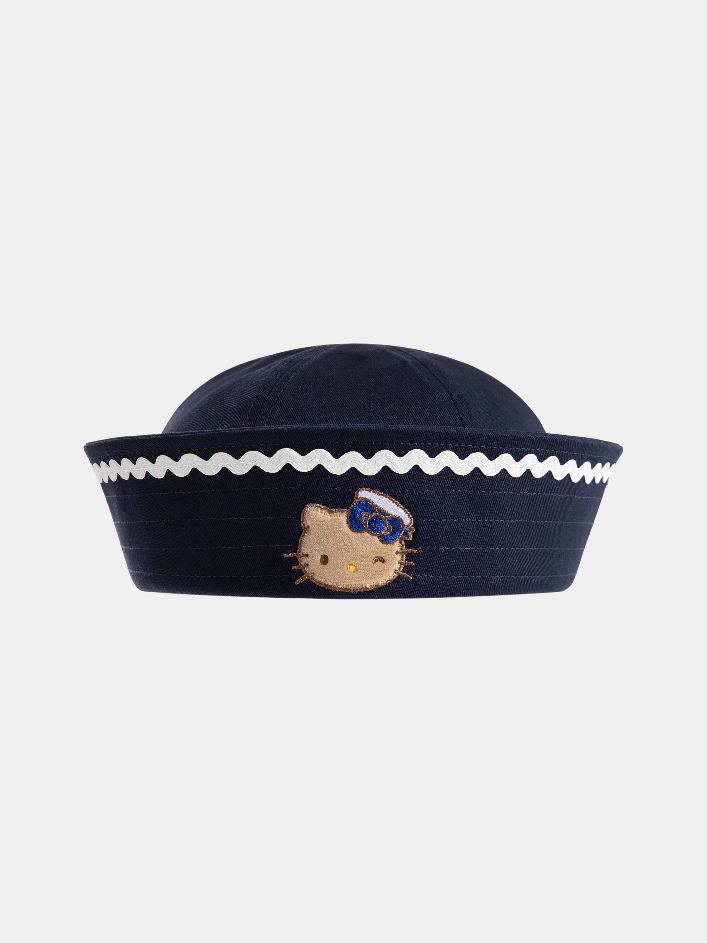 "Hello Kitty" Convertible Sailor Hat – Navy Blue