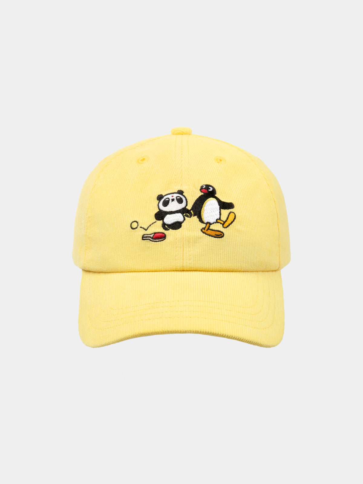 PIN!POM! Embroidered Cap – Yellow