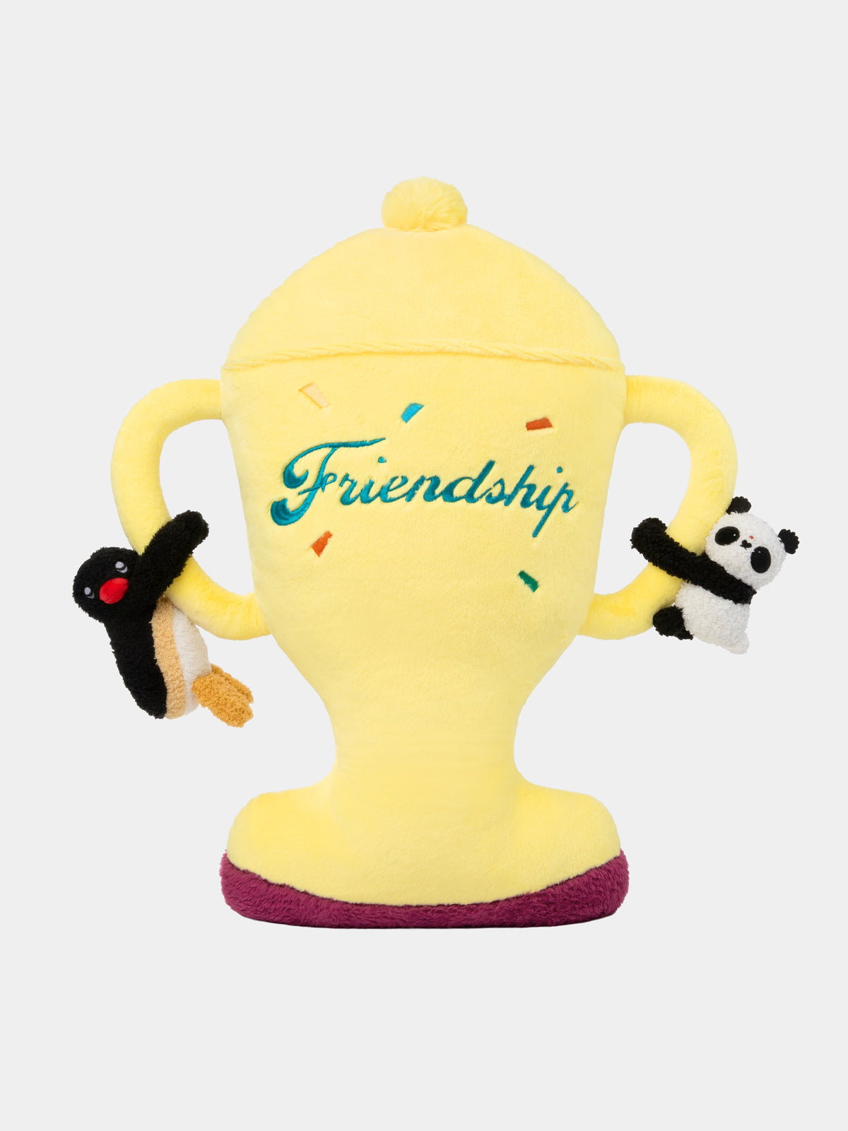 PIN!POM! Trophy Cushion (with Magnetic Plushies)
