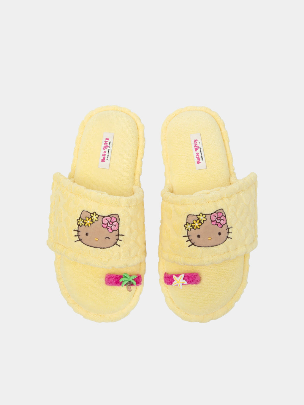 "Hello Kitty" Adjustable Terry Toe-Ring Slippers – Sunbeam Leopard