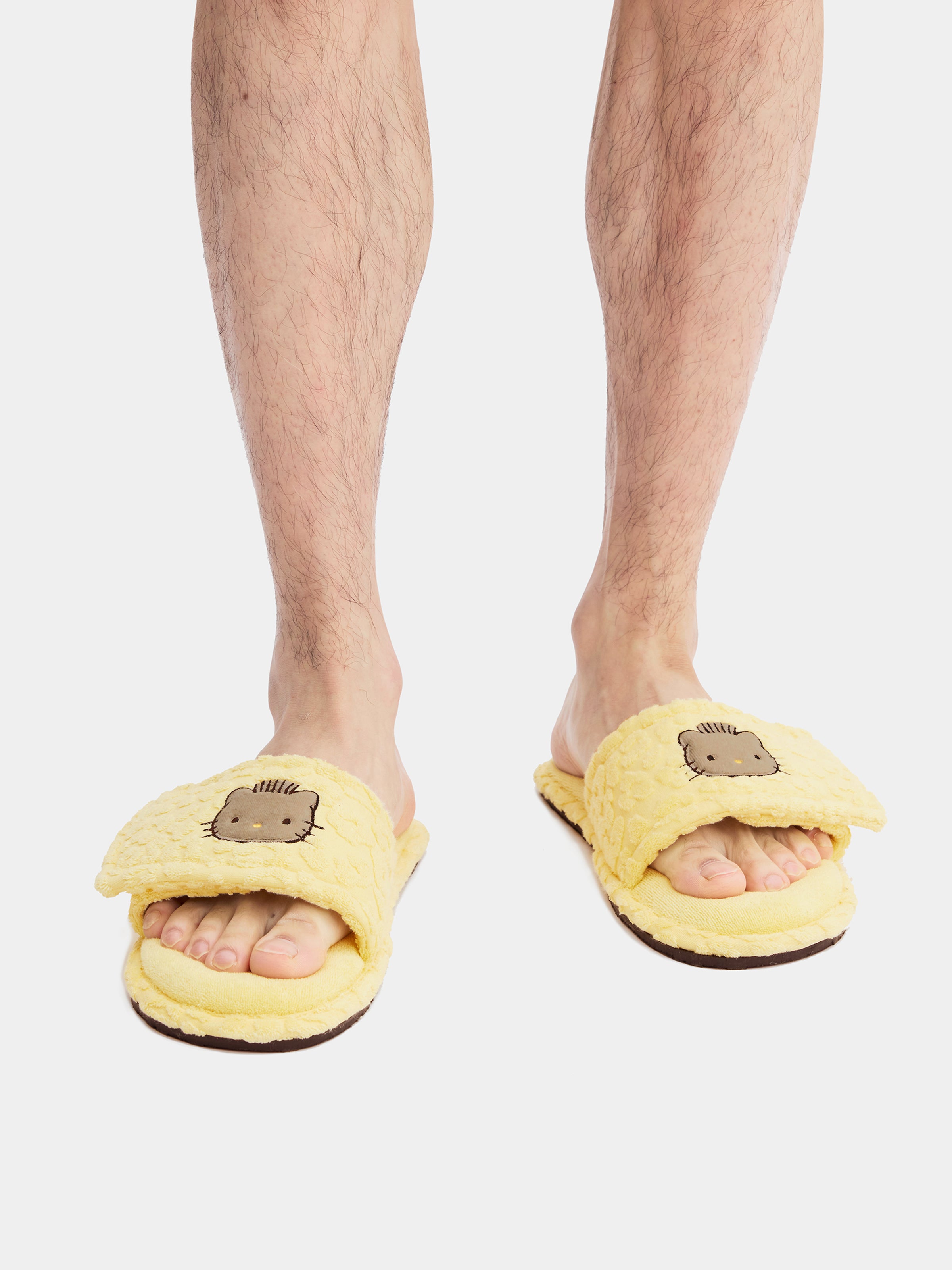 "Dear Daniel" Adjustable Terry Slippers – Sunbeam Leopard
