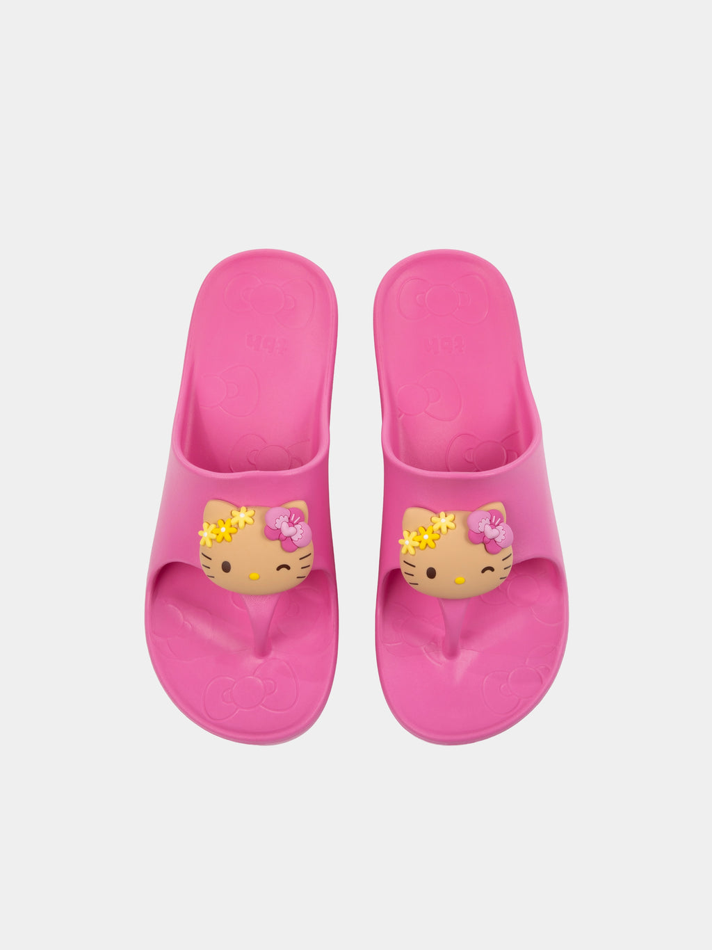 "Hello Kitty" EVA Platform Slippers – Hot Pink