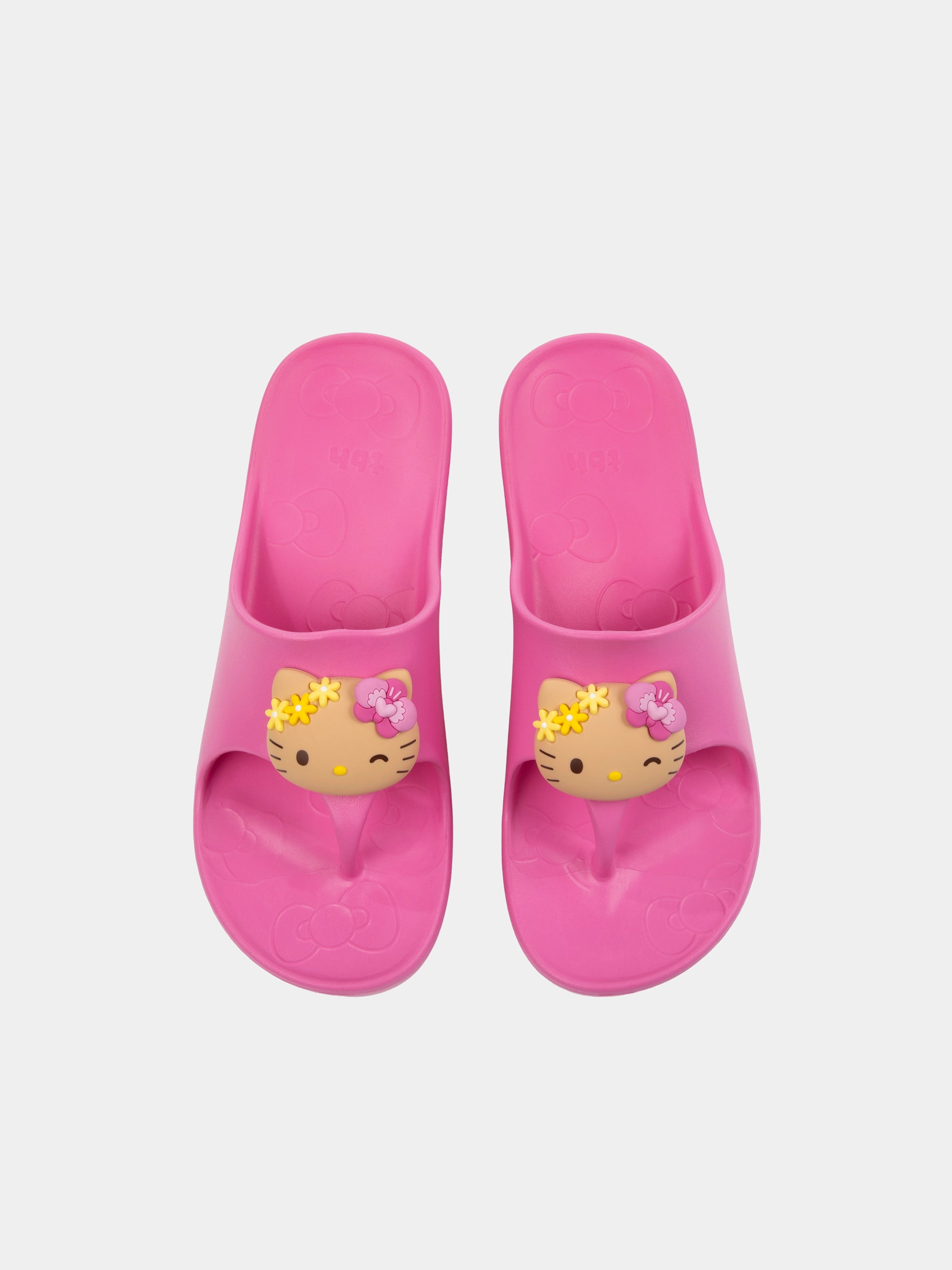 "Hello Kitty" EVA Platform Slippers – Hot Pink