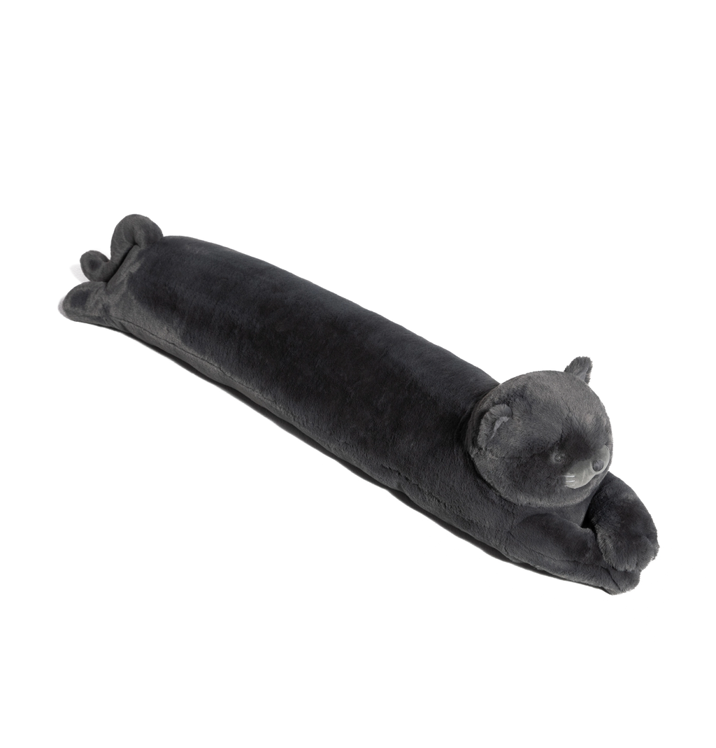 British Blue Fluffy Body Pillow