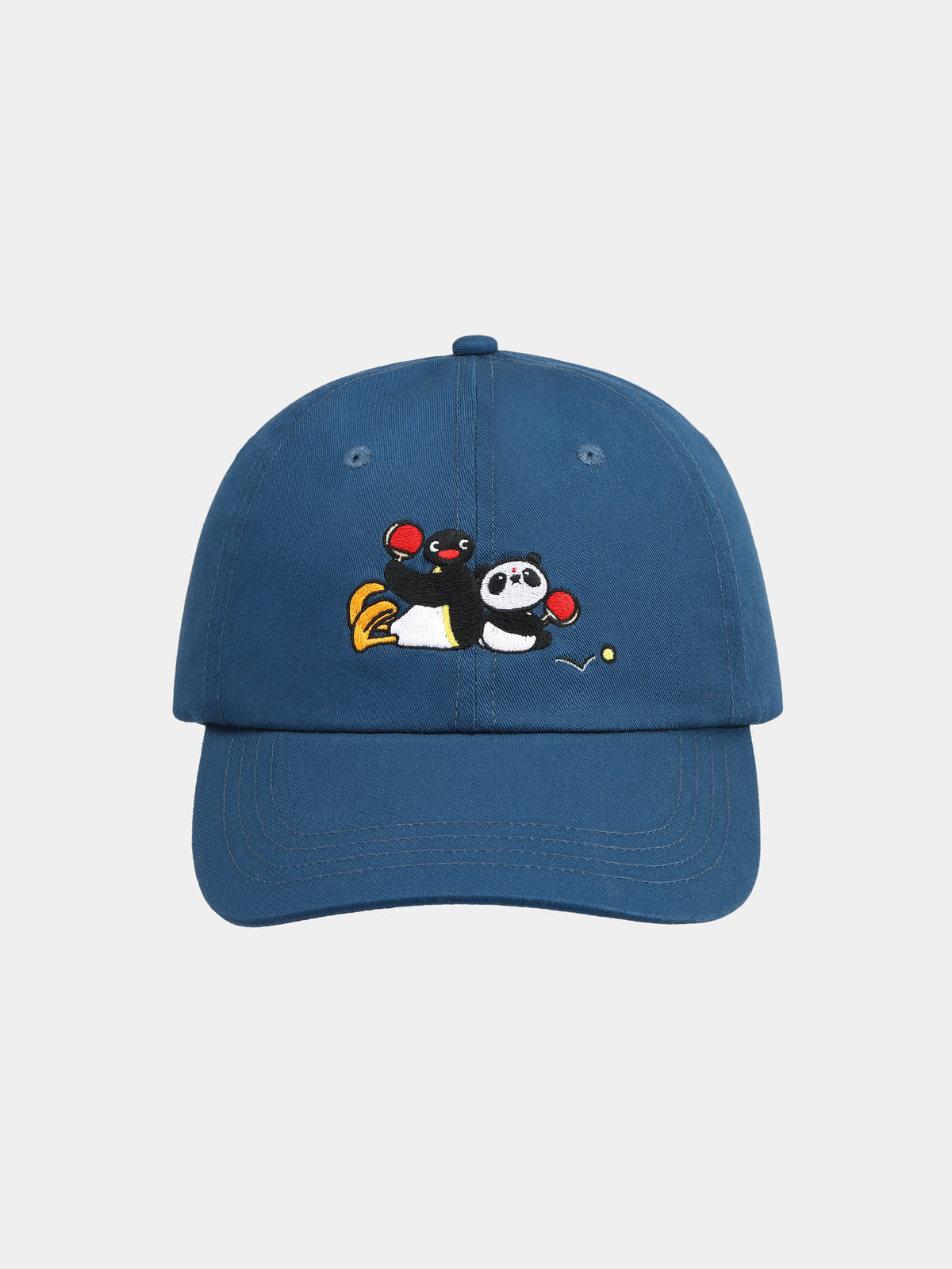 PIN!POM! Embroidered Cap – Navy