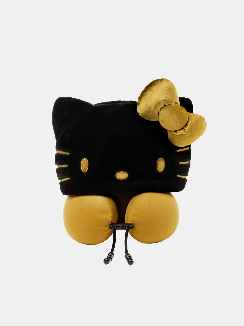 "Hello Kitty" Travel Neck Pillow – Classic Black
