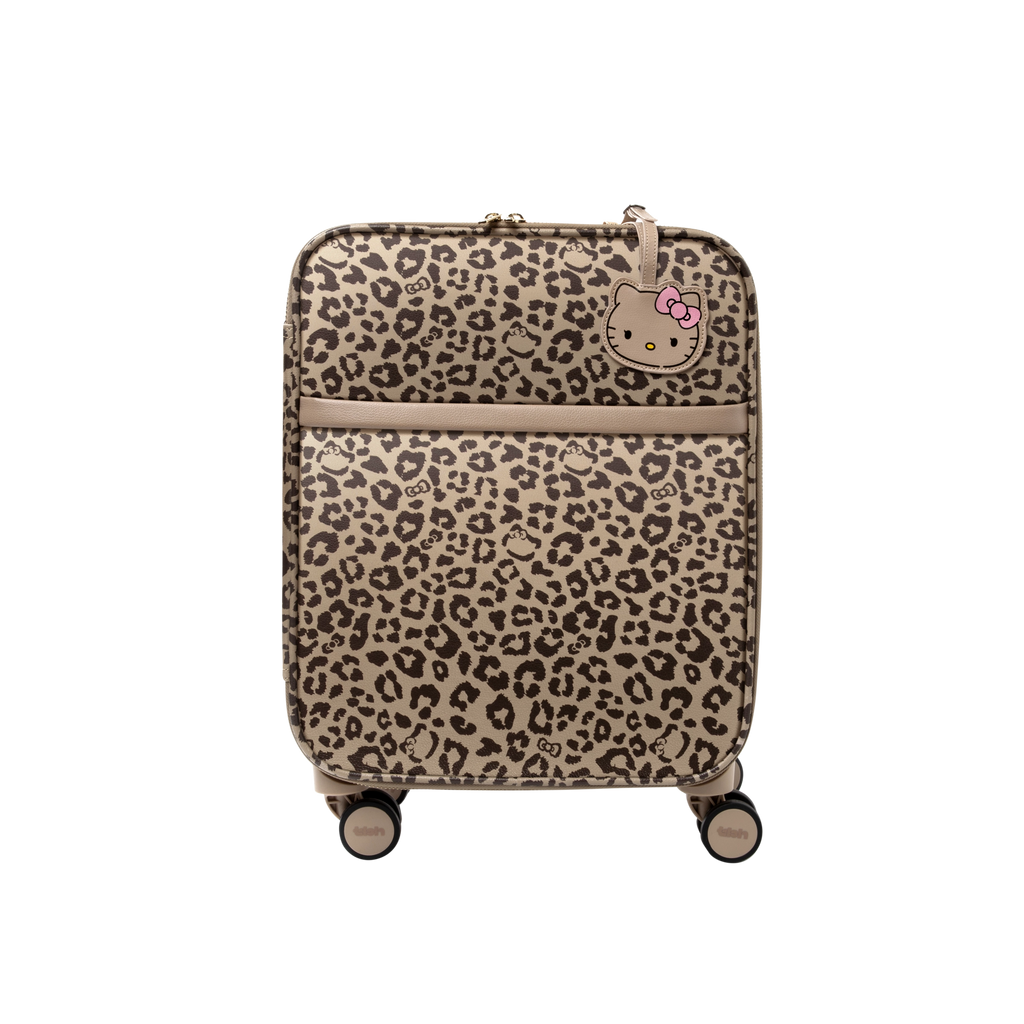 "Hello Kitty" Faux Leather Carry-On Suitcase Set