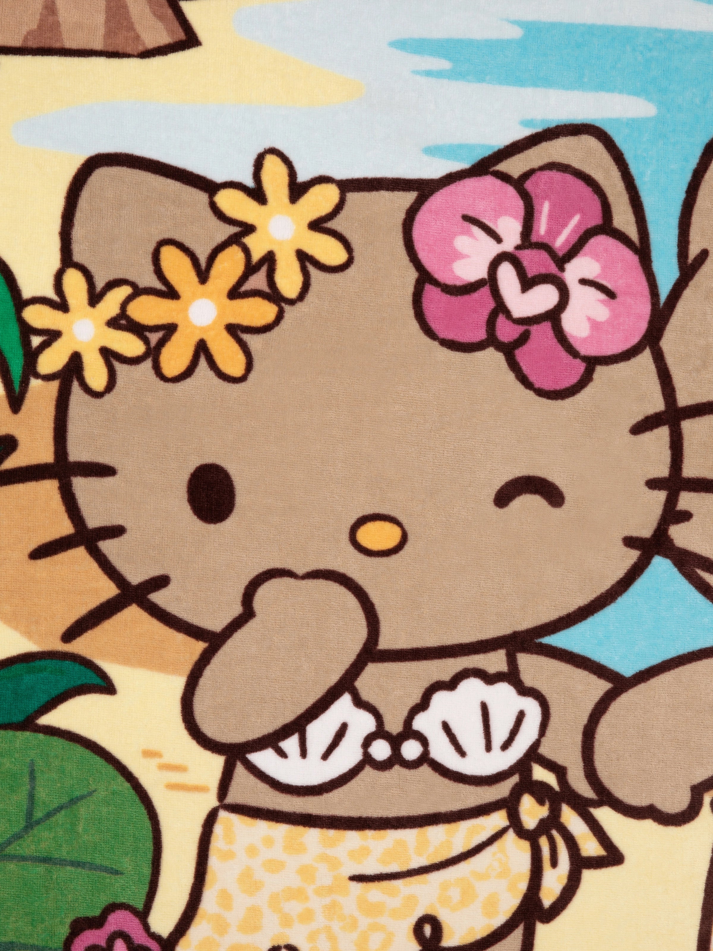 "Hello Kitty & Dear Daniel" Beach Towel – Watching Sunsets Together