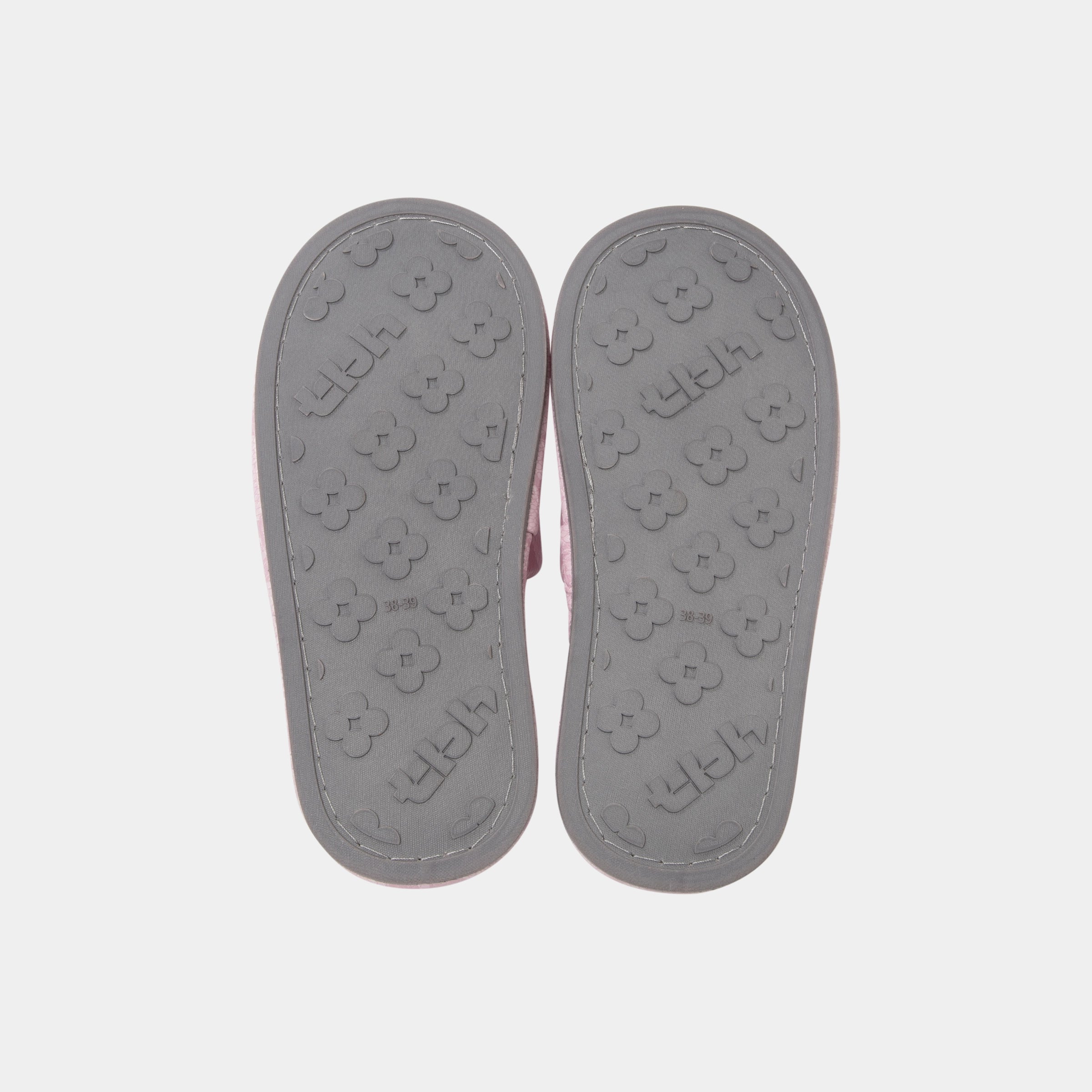 “Hello Kitty” PU Slippers Pink Snake Print