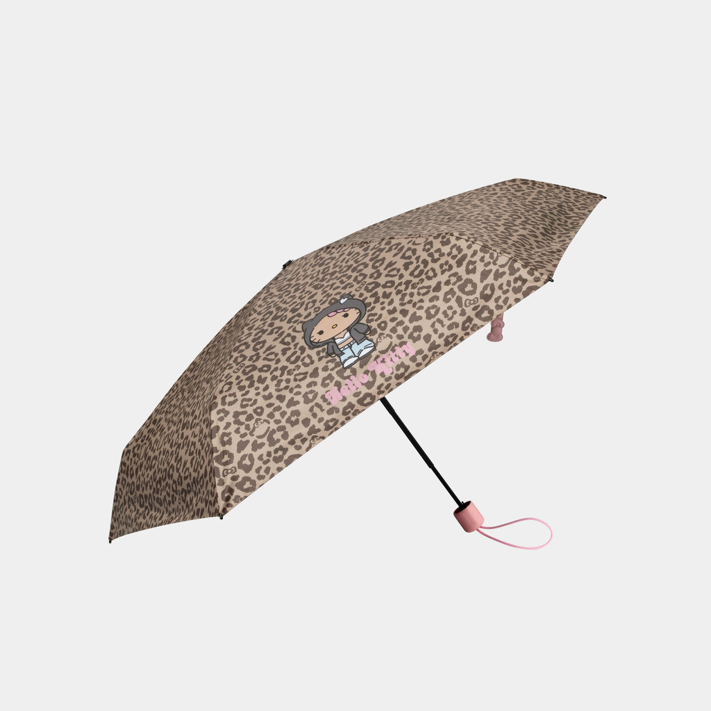 "Hello Kitty" Sun Umbrella – Leopard