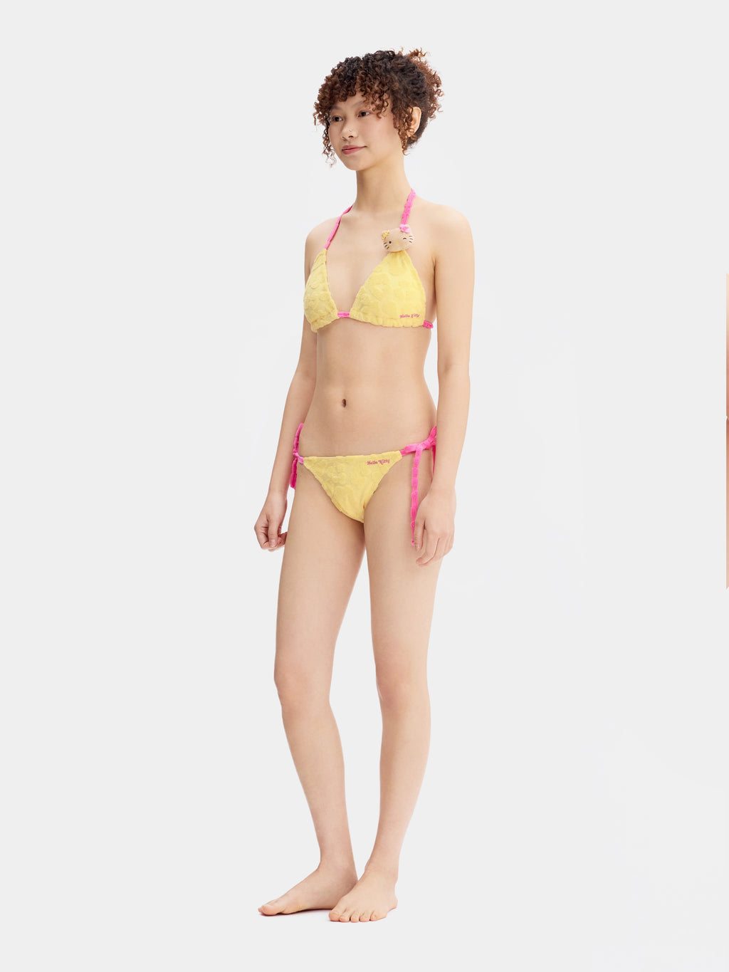 "Hello Kitty" Terry Bikini Set – Sunbeam Leopard