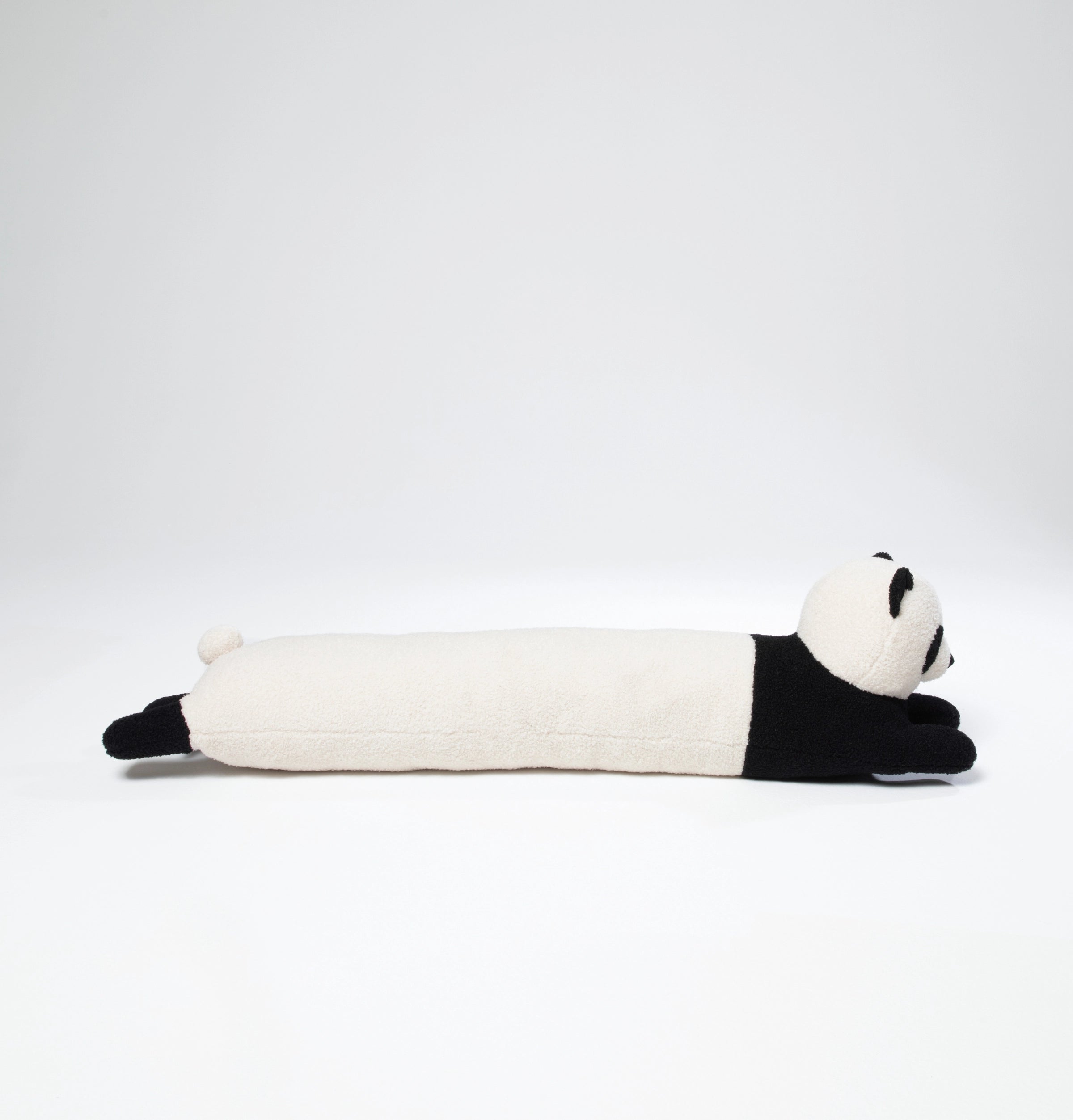 "Panda PomPom"  Fluffy Body Pillow