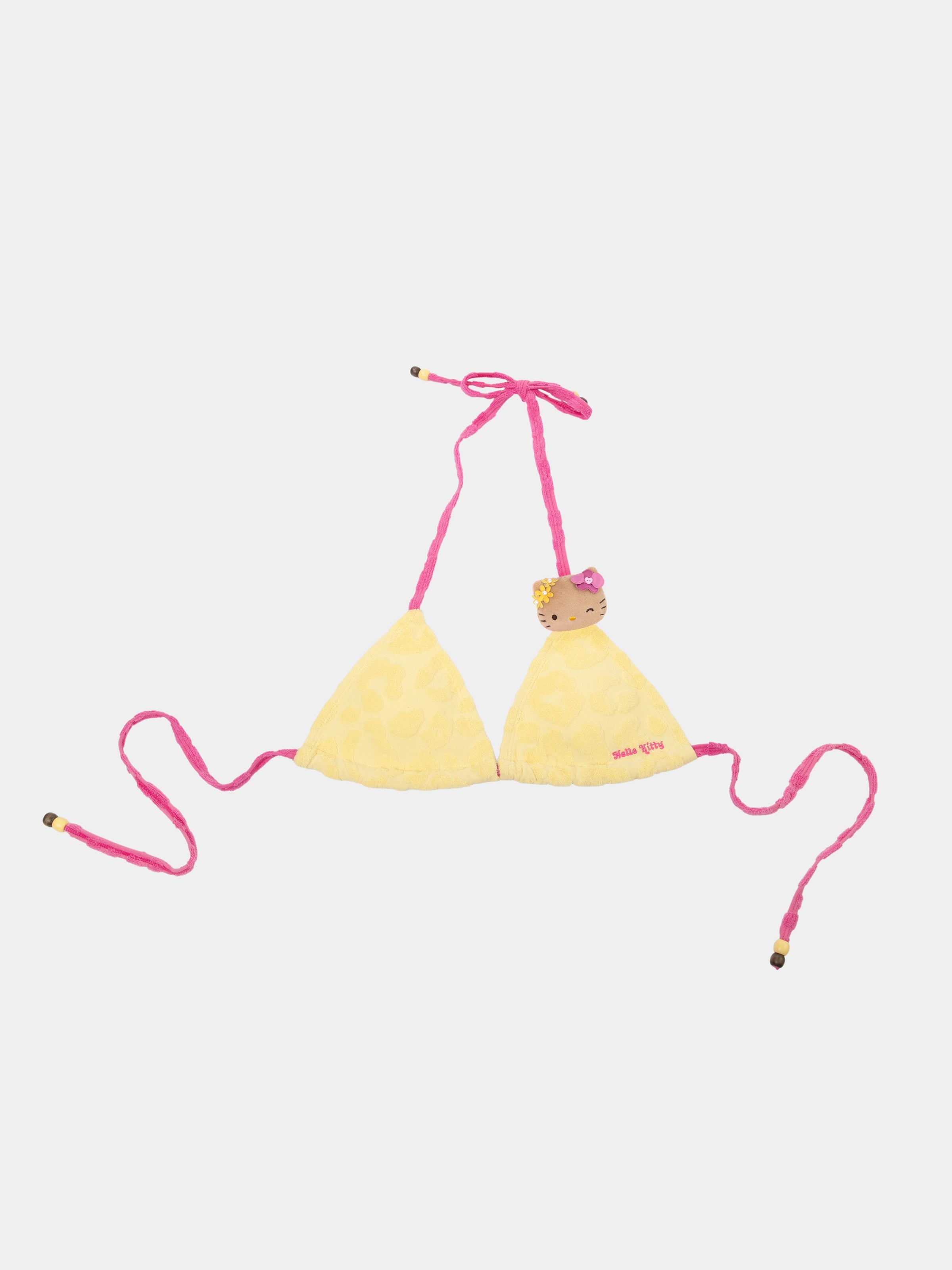 "Hello Kitty" Terry Bikini Set – Sunbeam Leopard