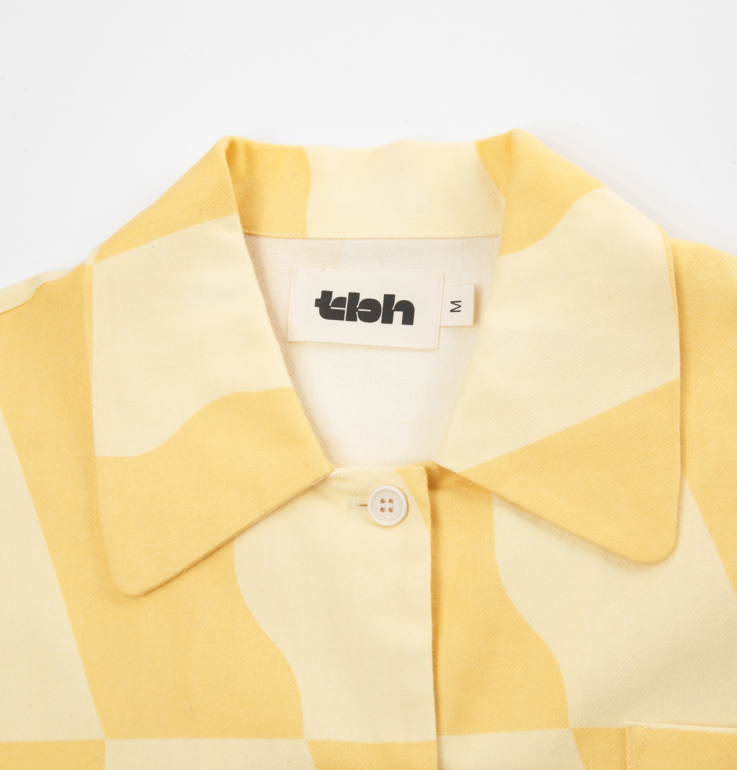 “Elephant ” Cotton Flannel Loungewear Set Yellow