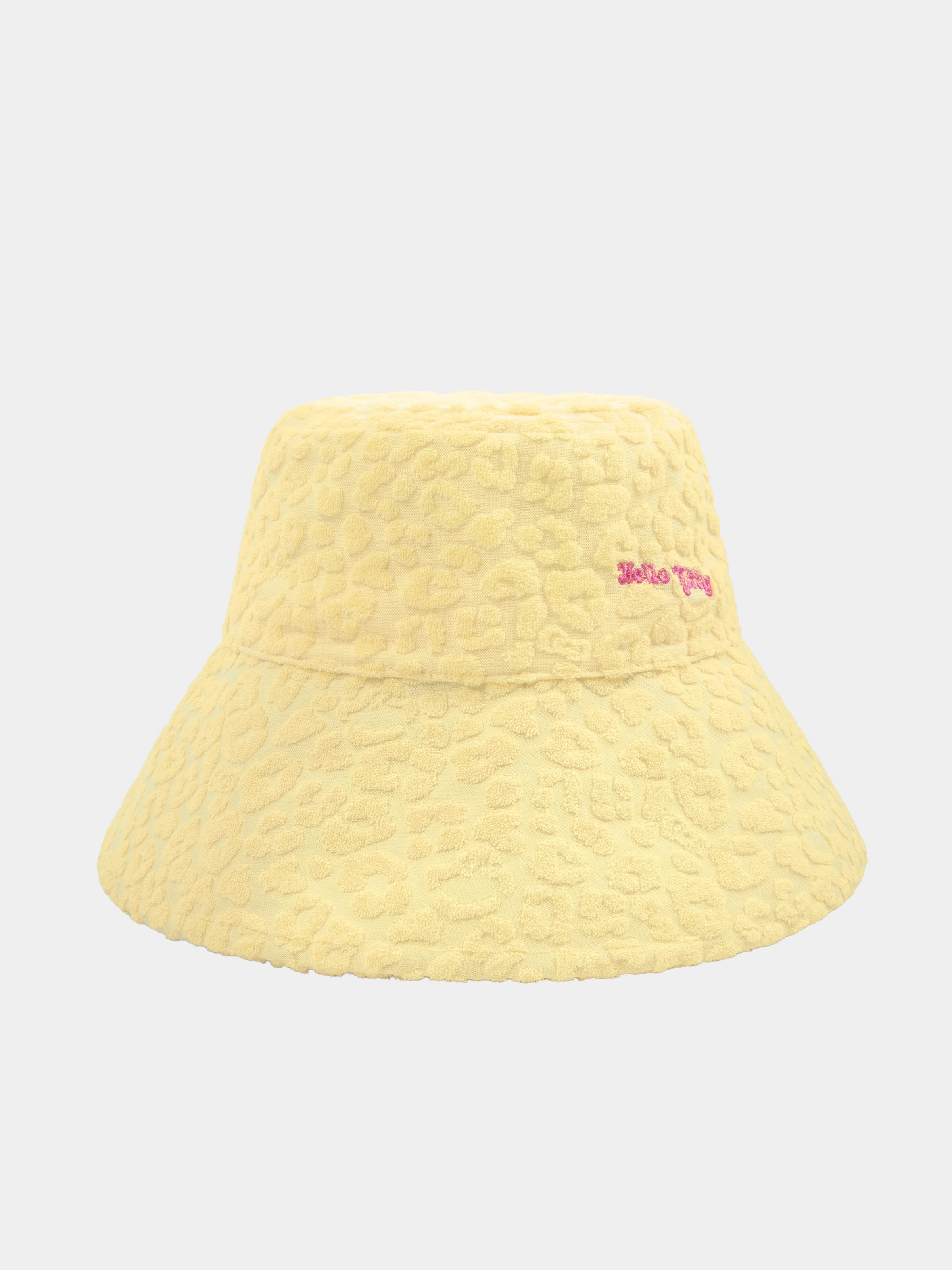 "Hello Kitty" Terry Bucket Hat with Sunglasses – Sunbeam Leopard