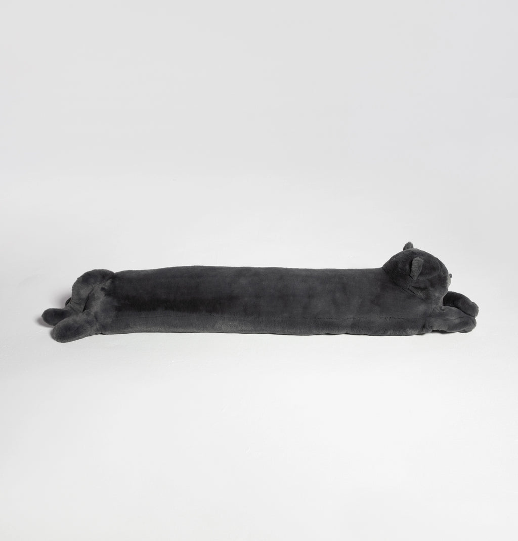 British Blue Fluffy Body Pillow