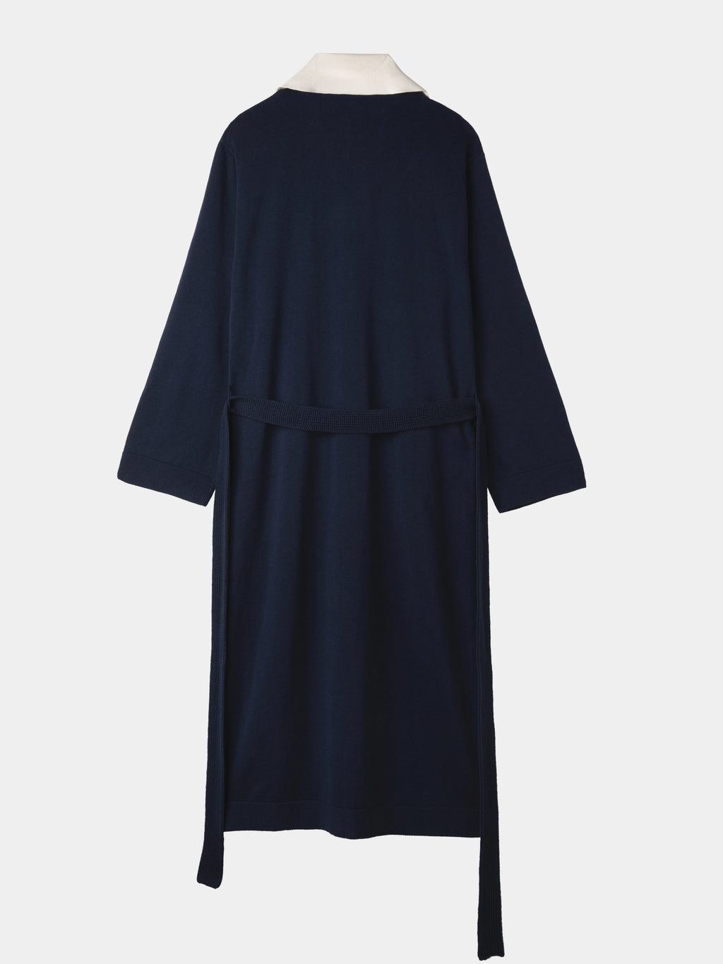 "Urban Jungle" Havey Knit Pullover Robe Night Blue