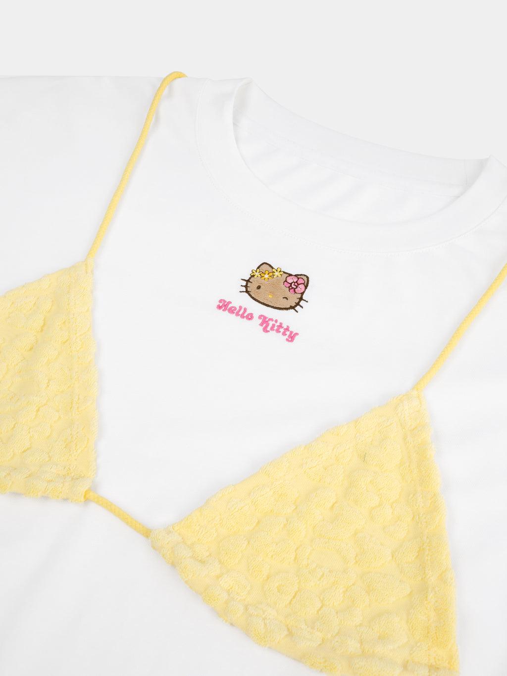 "Hello Kitty" Bikini Print T-Shirt – Sunbeam Leopard