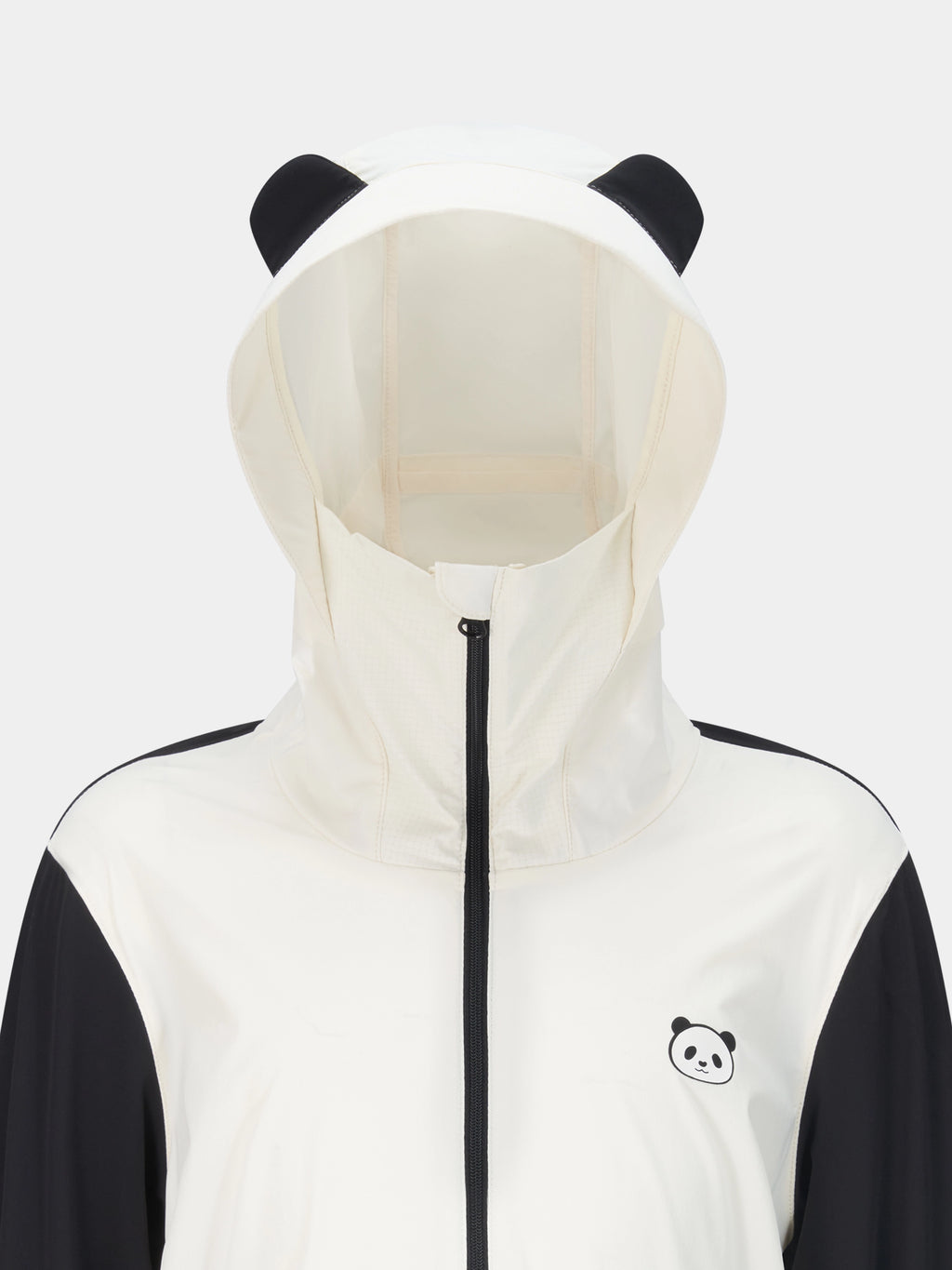 "Panda PomPom" Sun & Rain Outdoor Sun Protection Jacket Kids