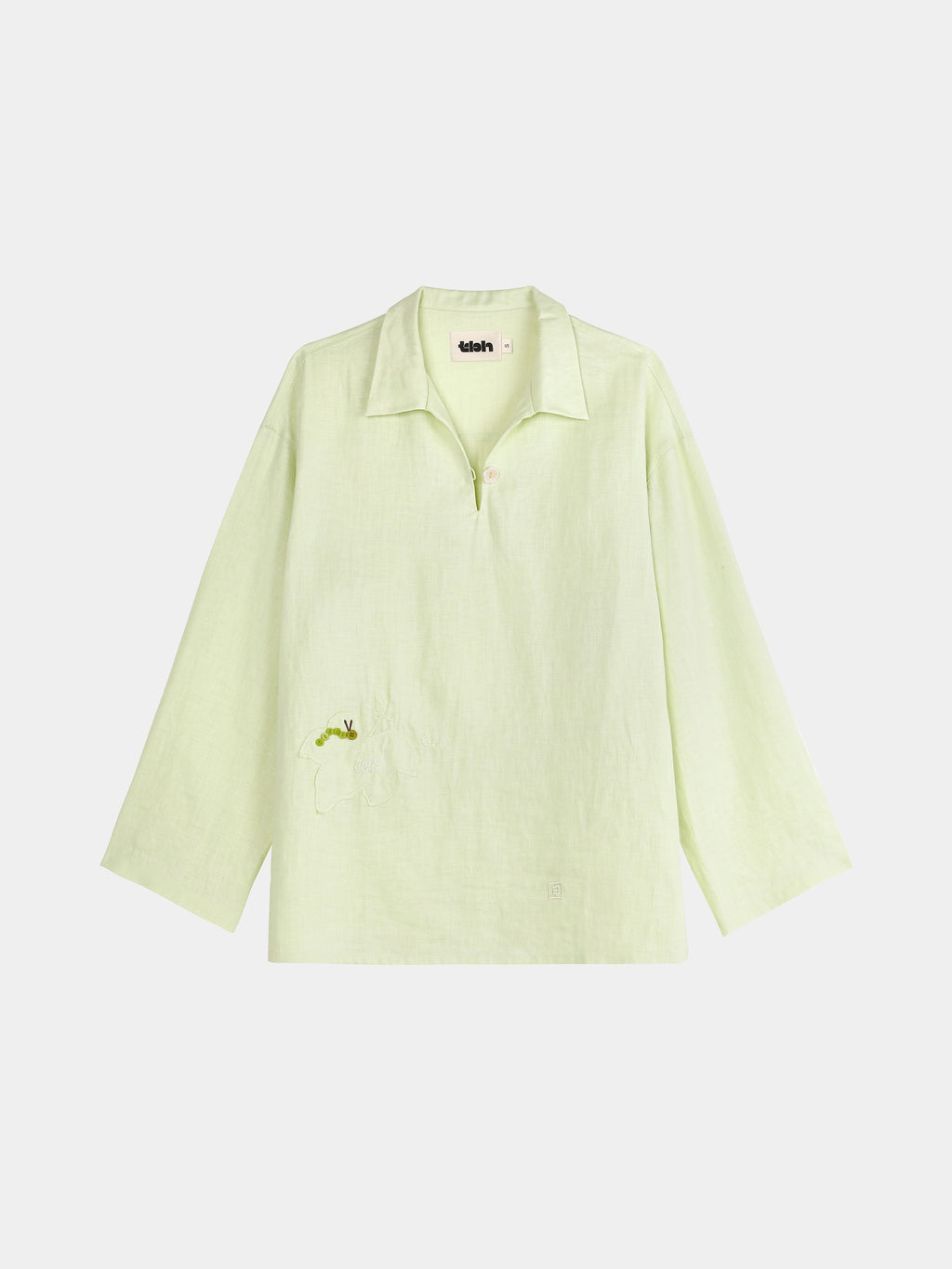 tbh Wōdrobe Hemp Loungewear Set Long Sleeve – Melon Green