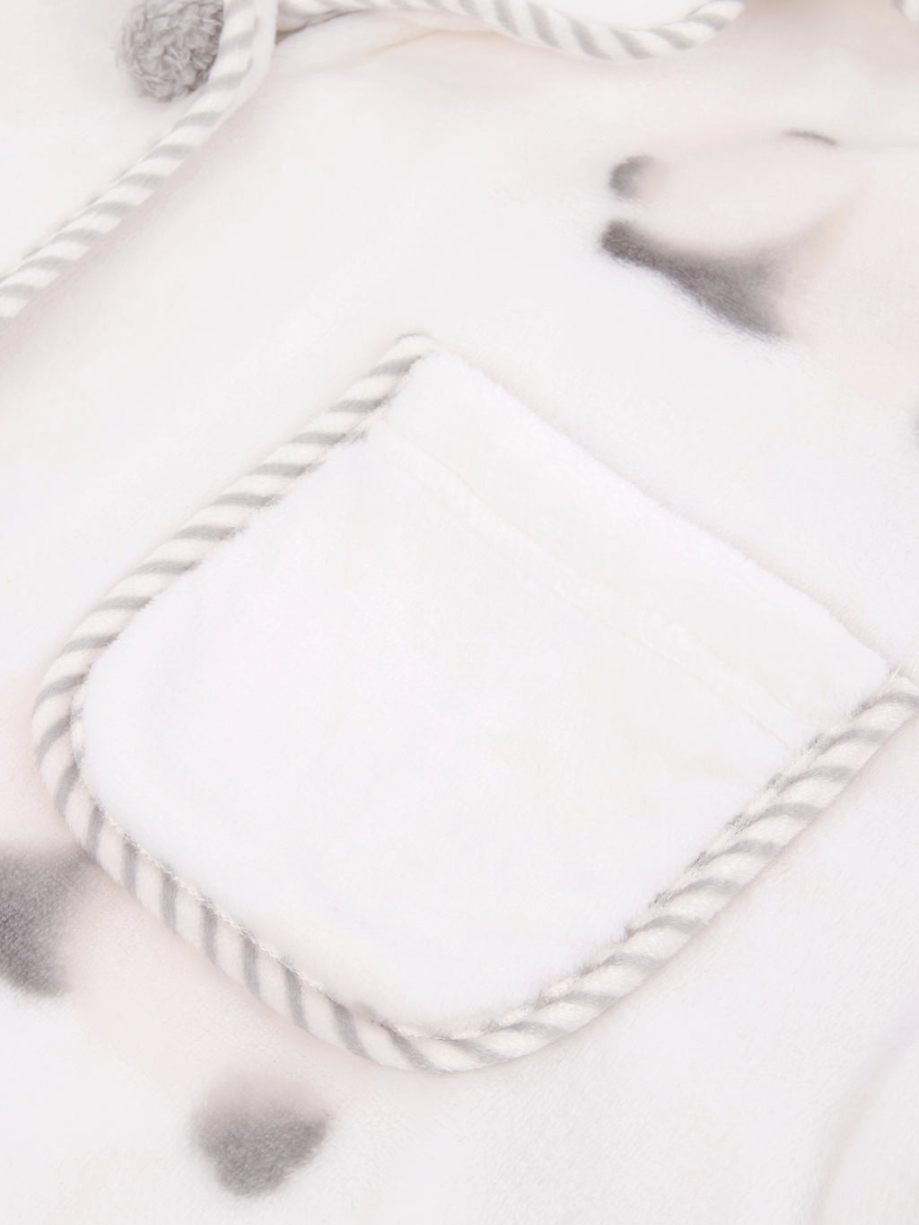 "Panda PomPom" Flannel Loungewear Set – Pink