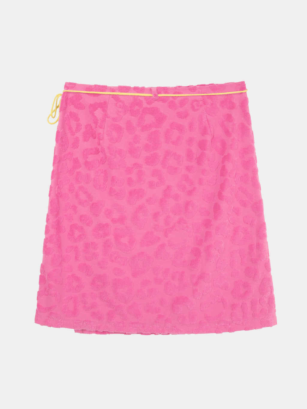 "Hello Kitty" Terry Wrap Skirt – Hot Pink Leopard