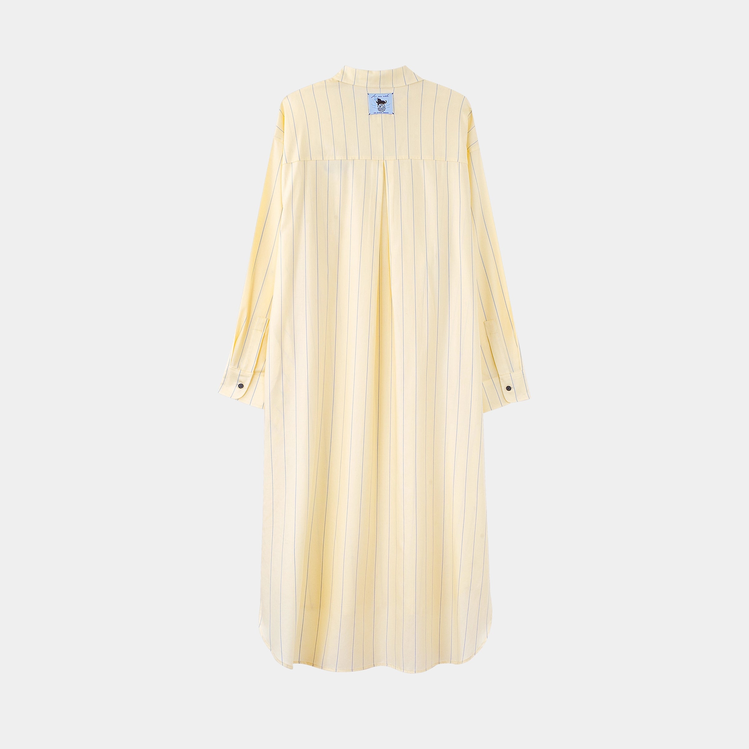 “Urban Jungle” Tencel Cotton Blend Nightgown Dandelion Yellow