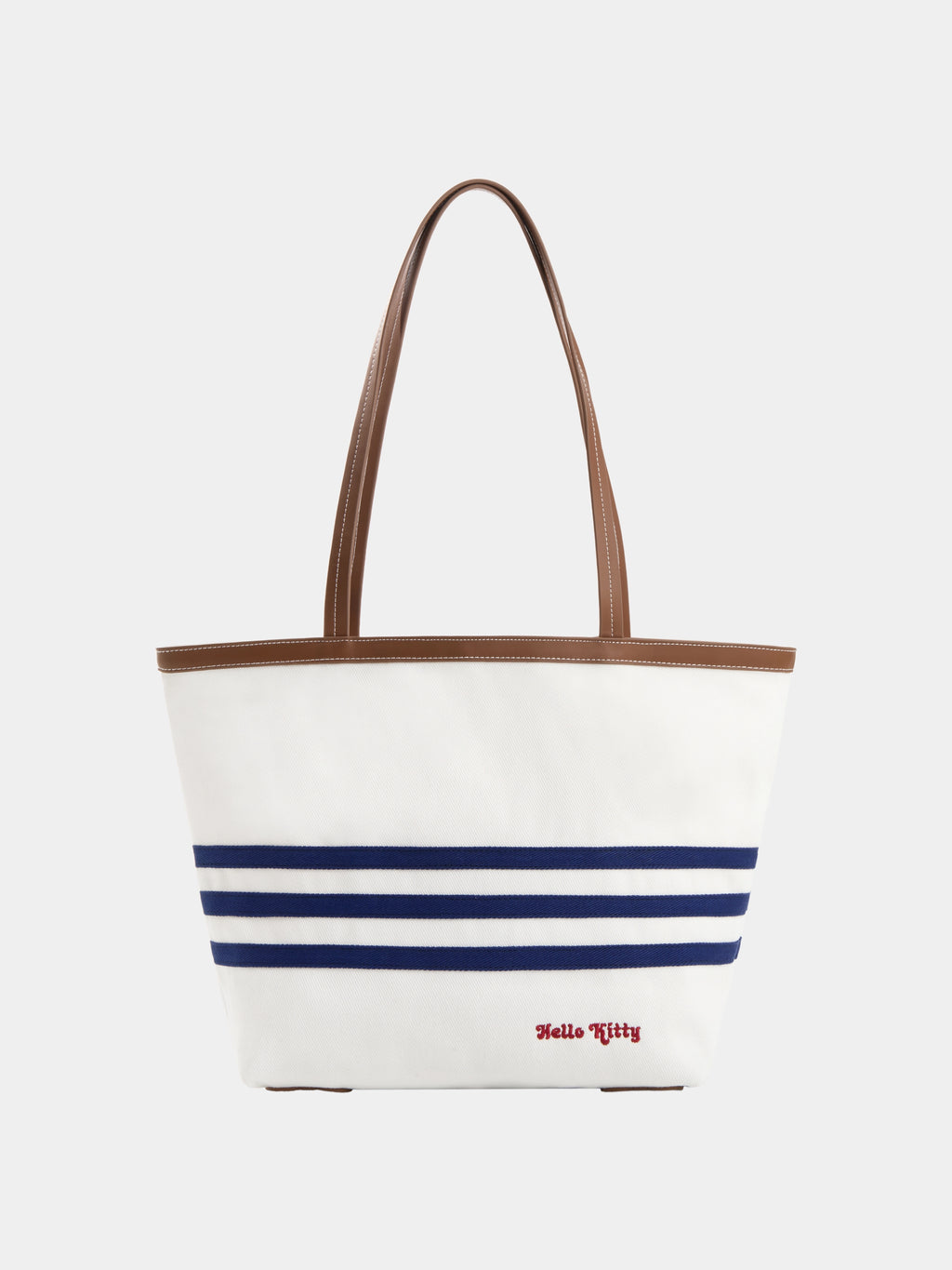 "Hello Kitty" Canvas Tote Bag – Breton Stripe